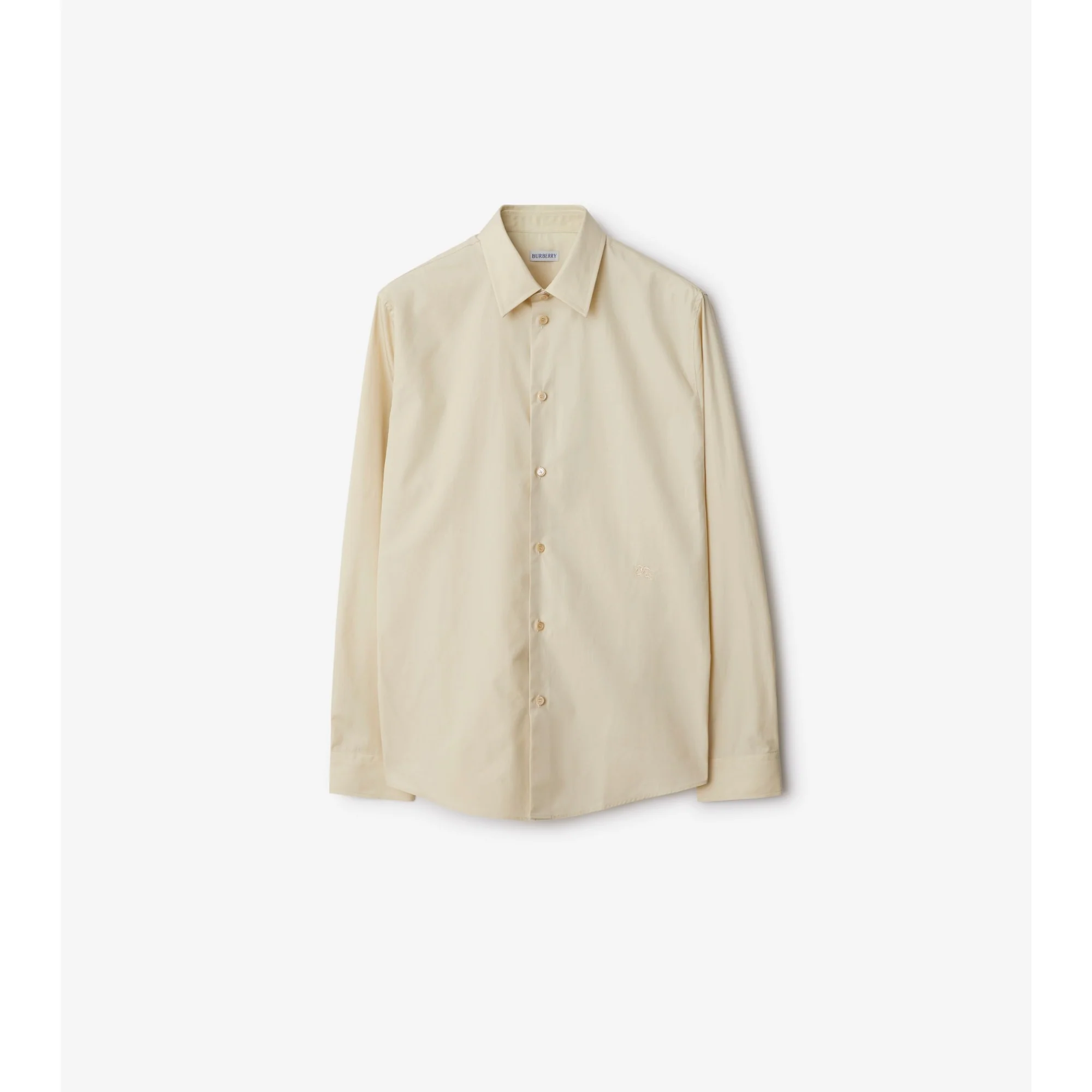 Cotton Formal Shirt - Plaster