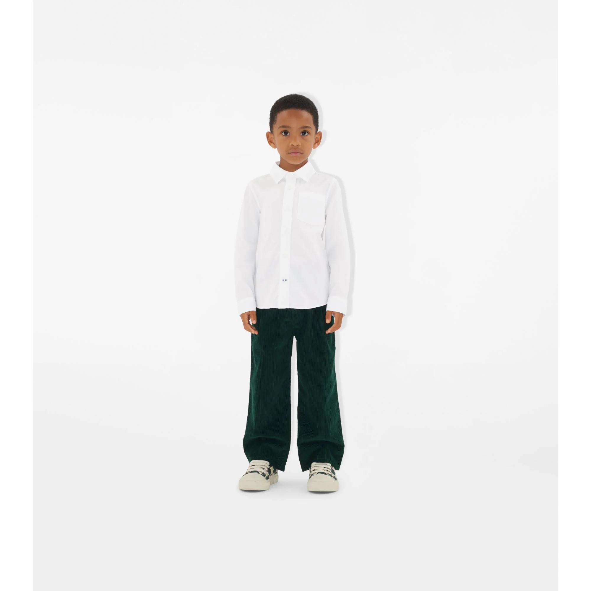 EKD Stretch Cotton Shirt - White - Image 2