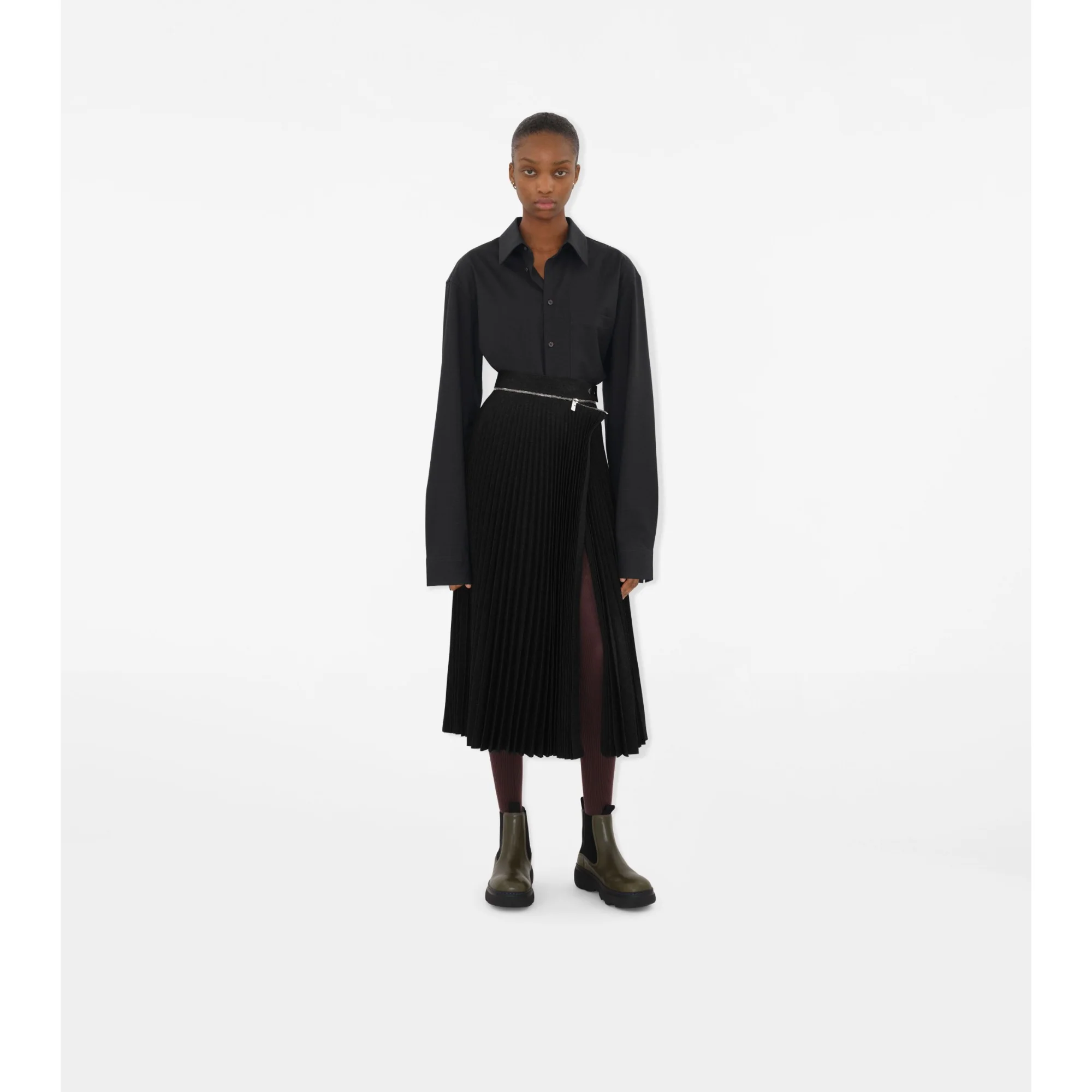 Leather Creeper Low Chelsea Boots - Loch - Image 2