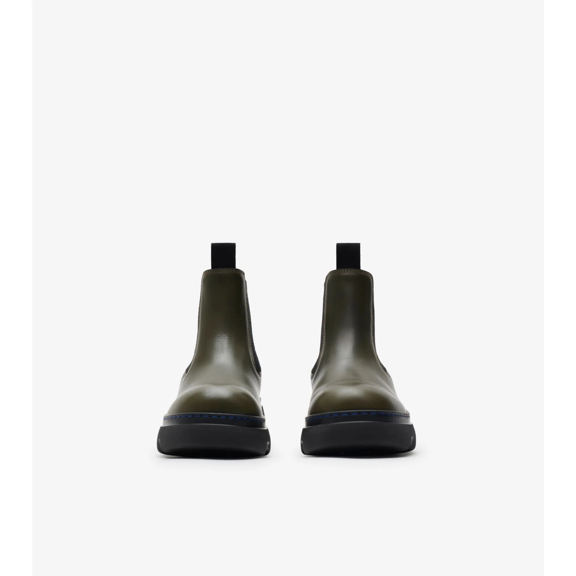 Leather Creeper Low Chelsea Boots - Loch - Image 4