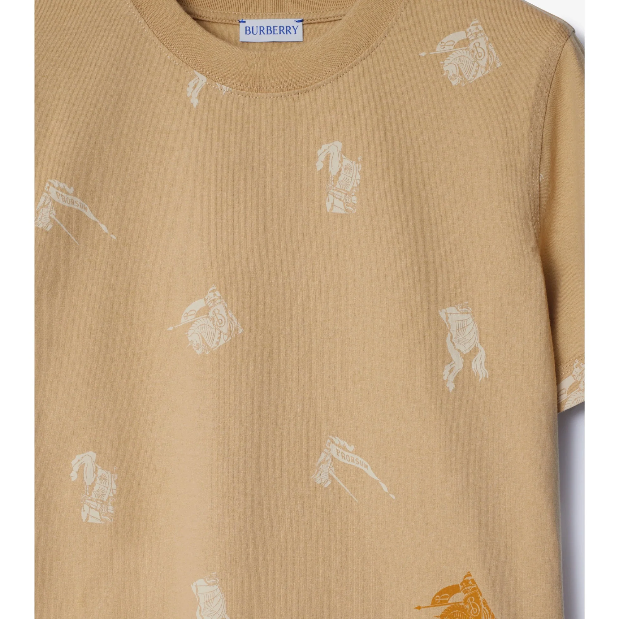 EKD Cotton T-shirt - Flax - Image 6