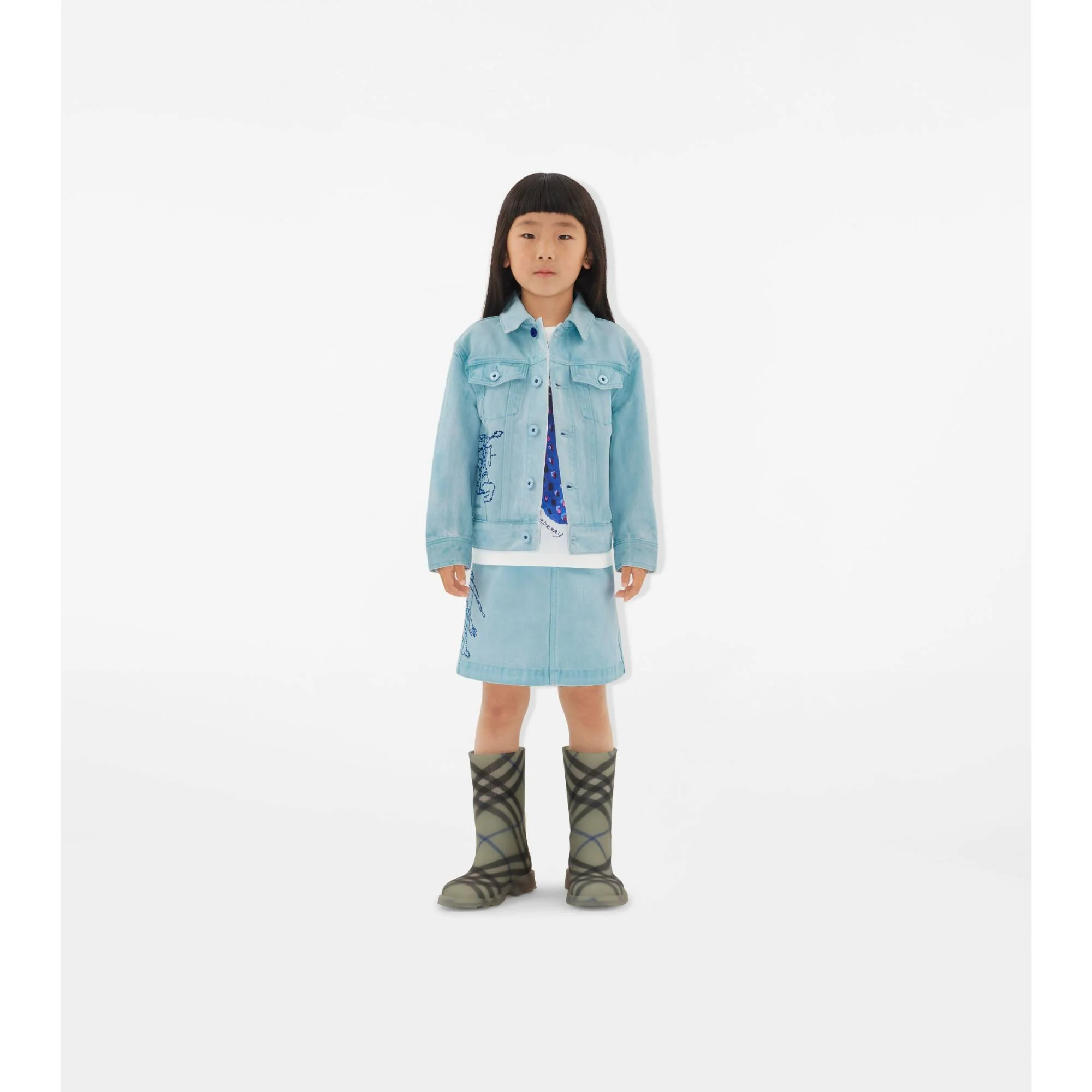 EKD Denim Jacket - Cloud Blue - Image 2