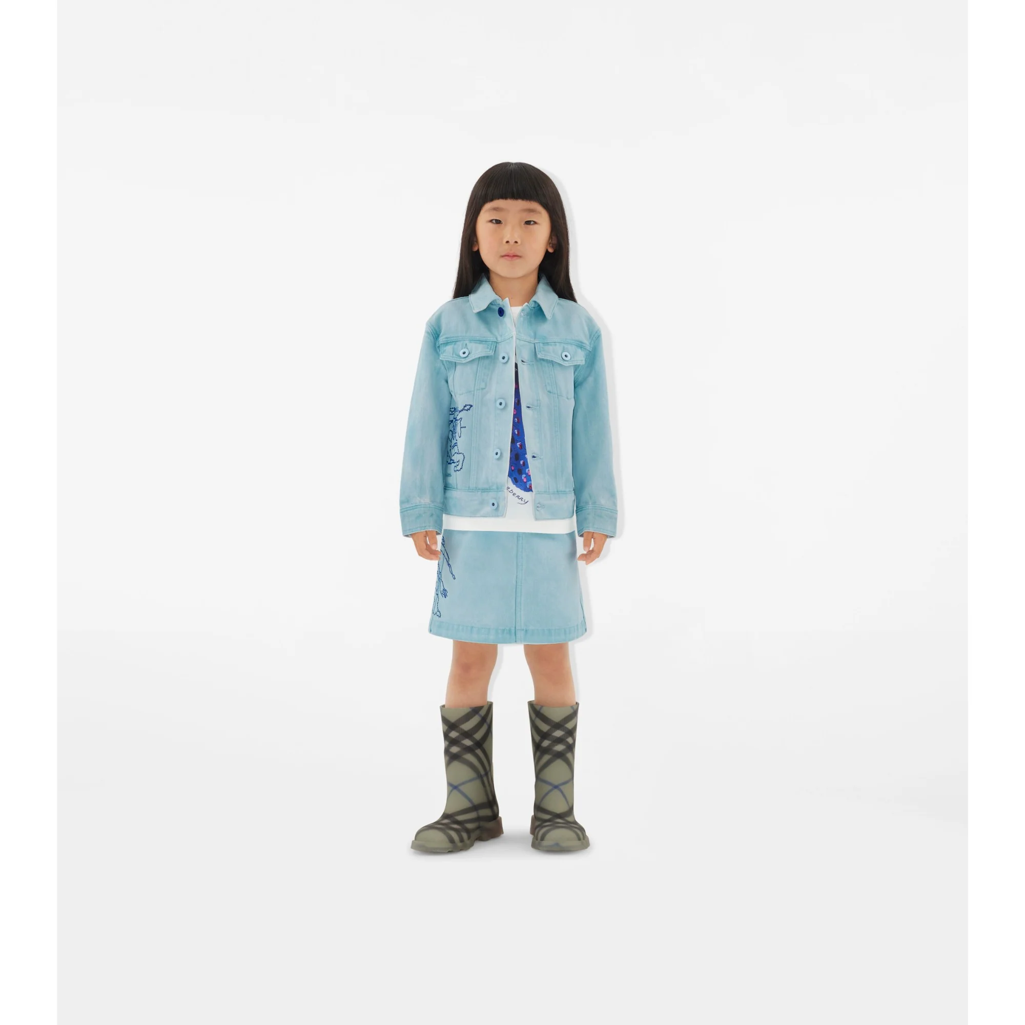 EKD Denim Jacket - Cloud Blue - Image 2