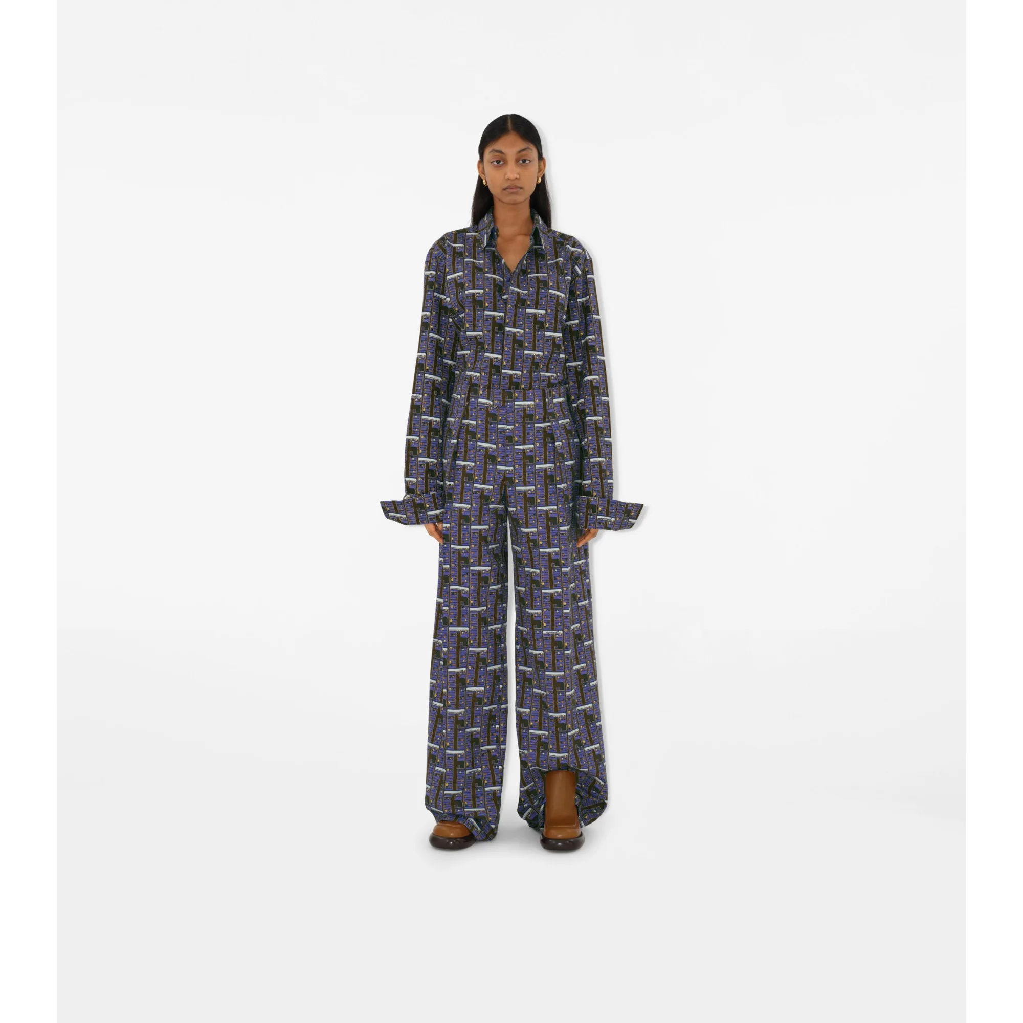 Bus Silk Shirt - Knight IP Pattern - Image 5