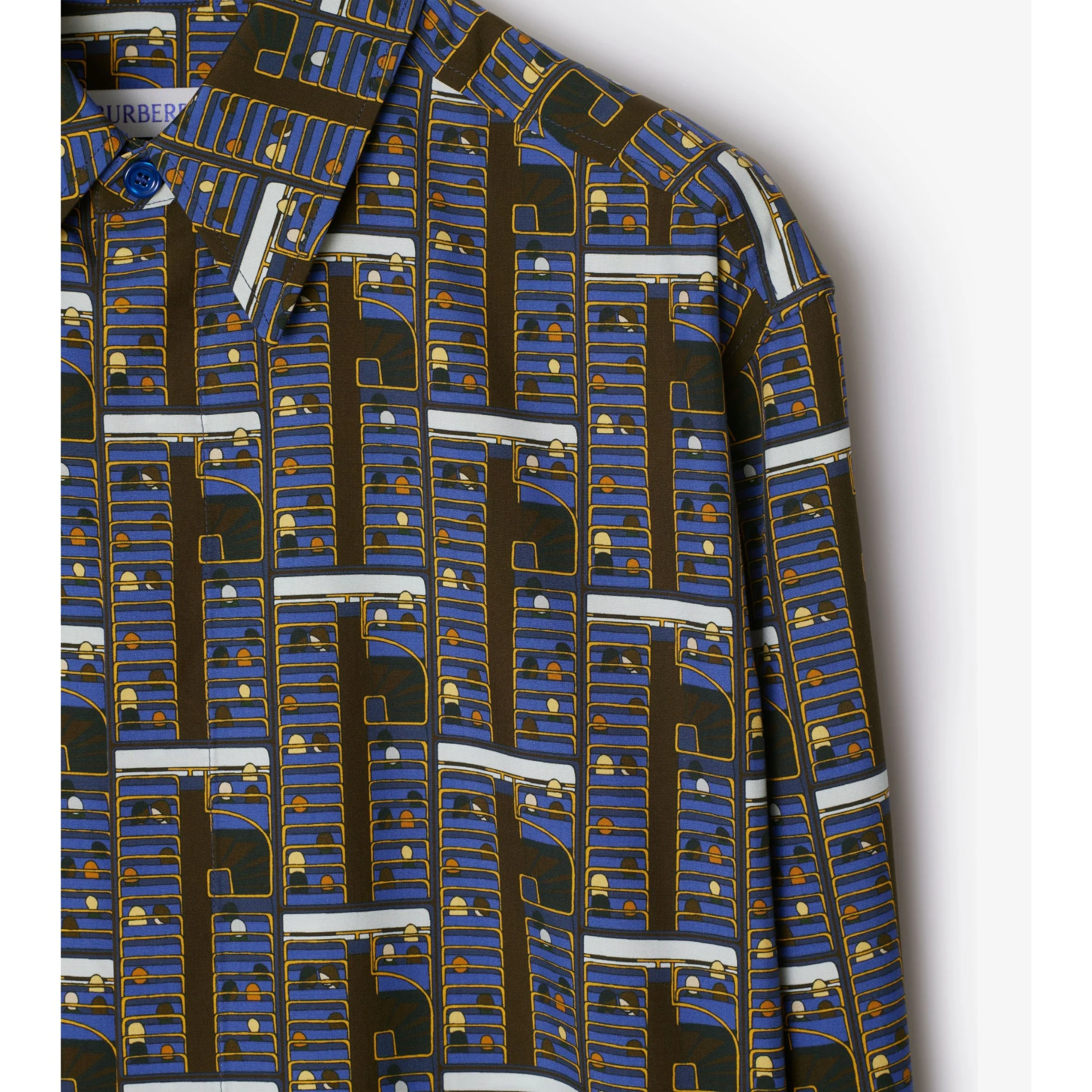 Bus Silk Shirt - Knight IP Pattern - Image 7