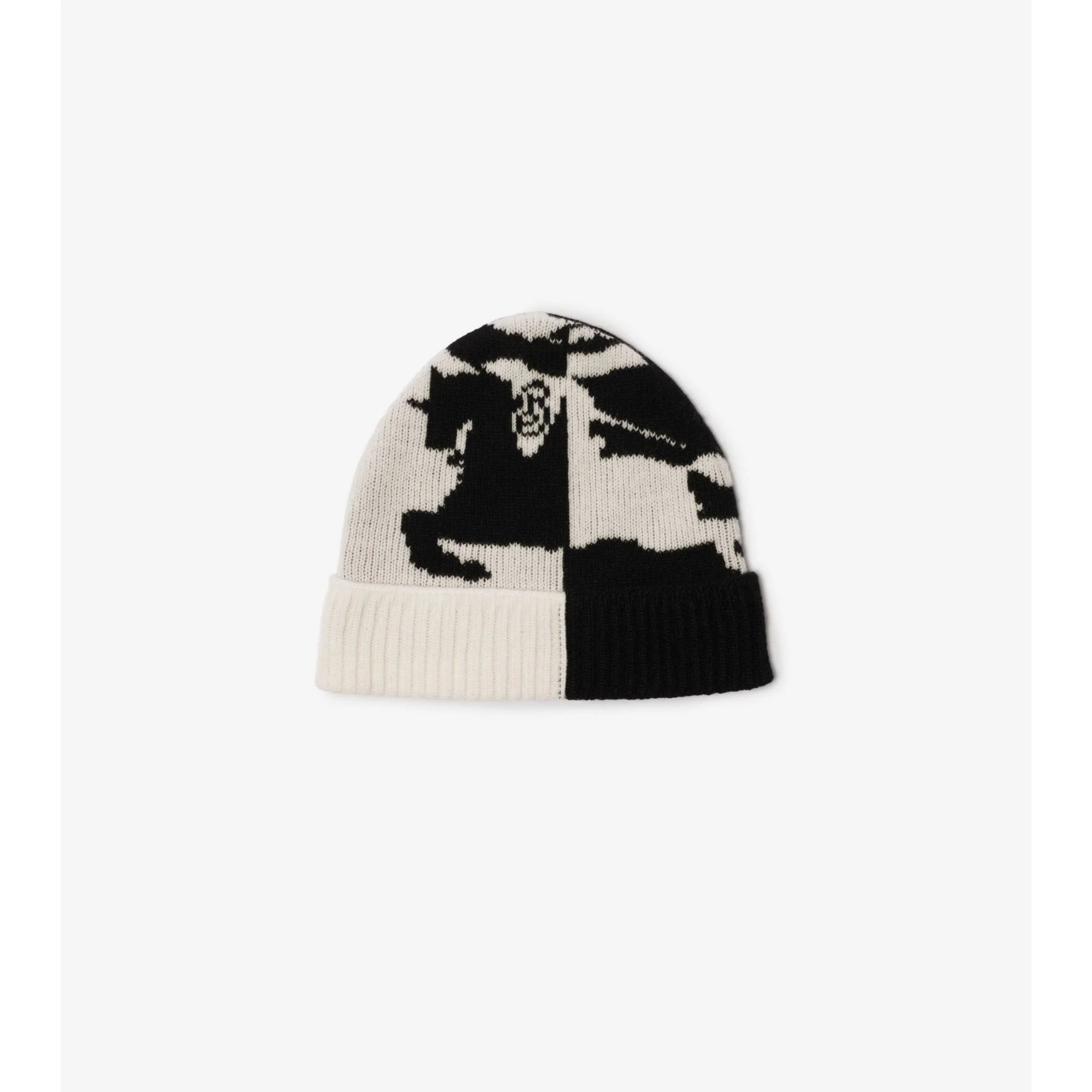 EKD Cashmere Blend Beanie - Black/Chalk