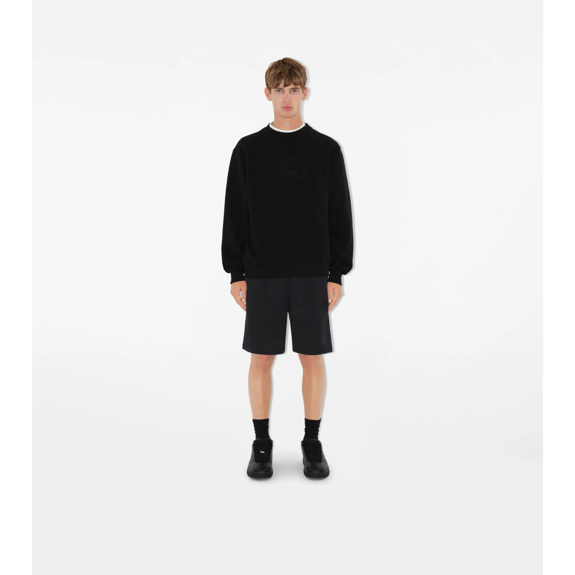 EKD Cotton Shorts - Black - Image 2