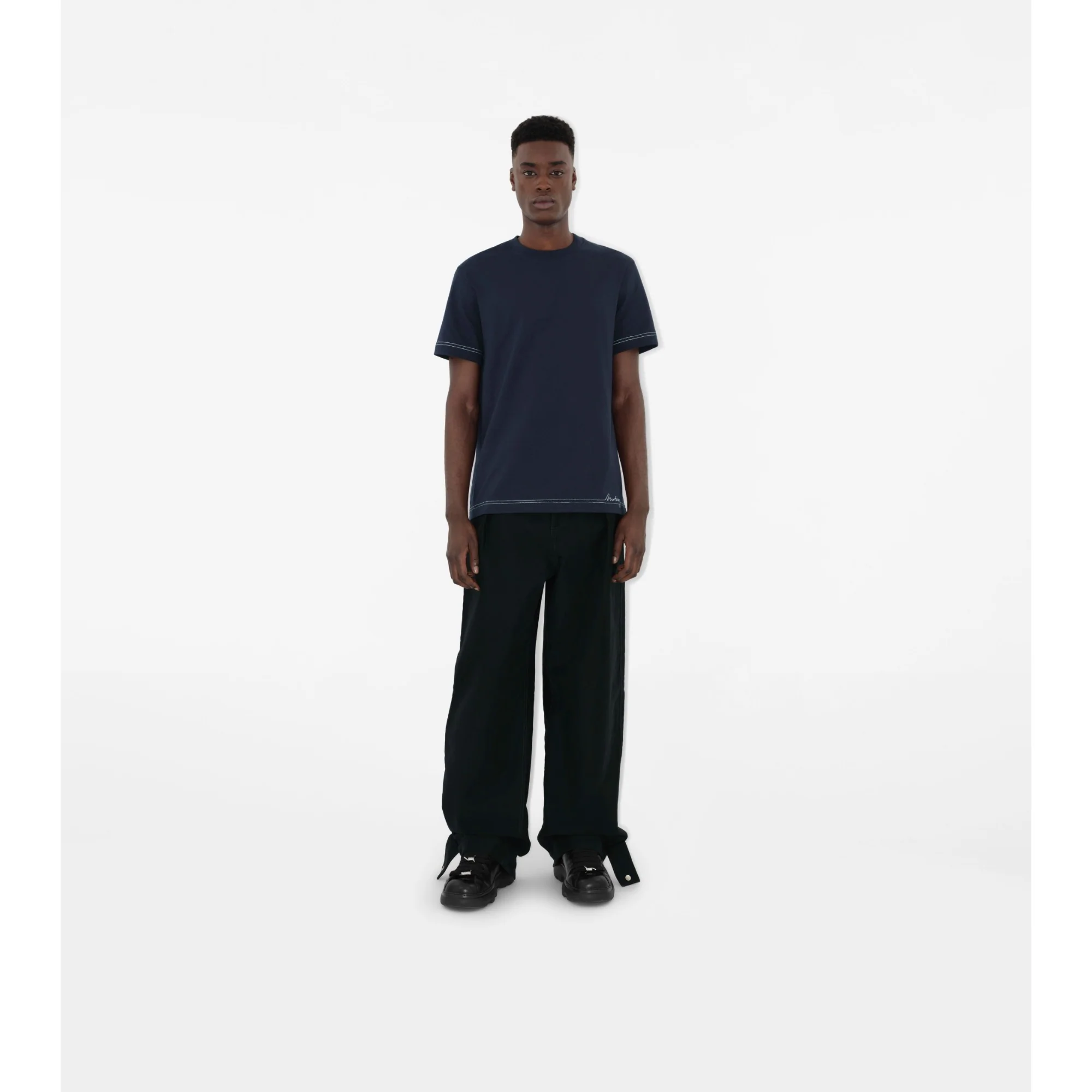 Cotton T-shirt - Storm - Image 2