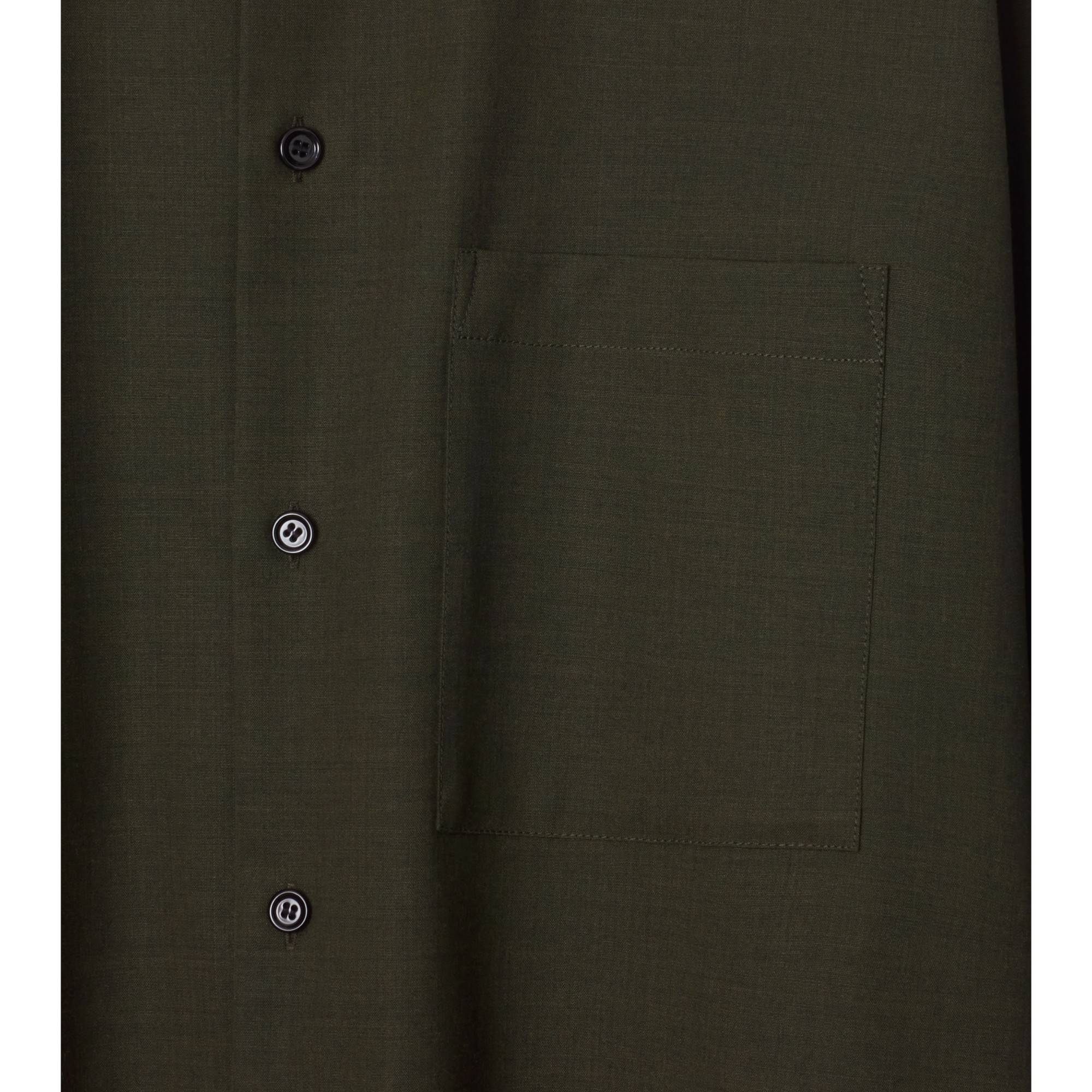 Stretch Wool Shirt - Snug Melange - Image 5