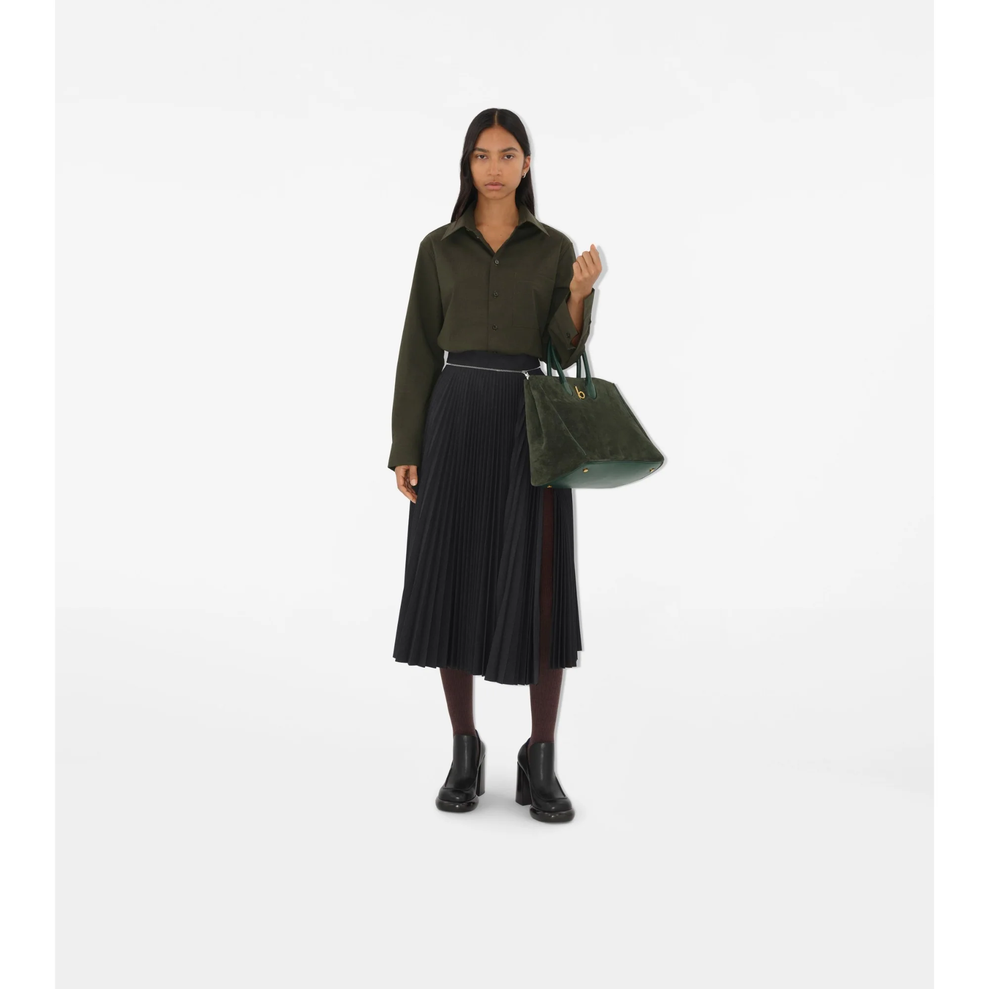 Stretch Wool Shirt - Snug Melange - Image 2