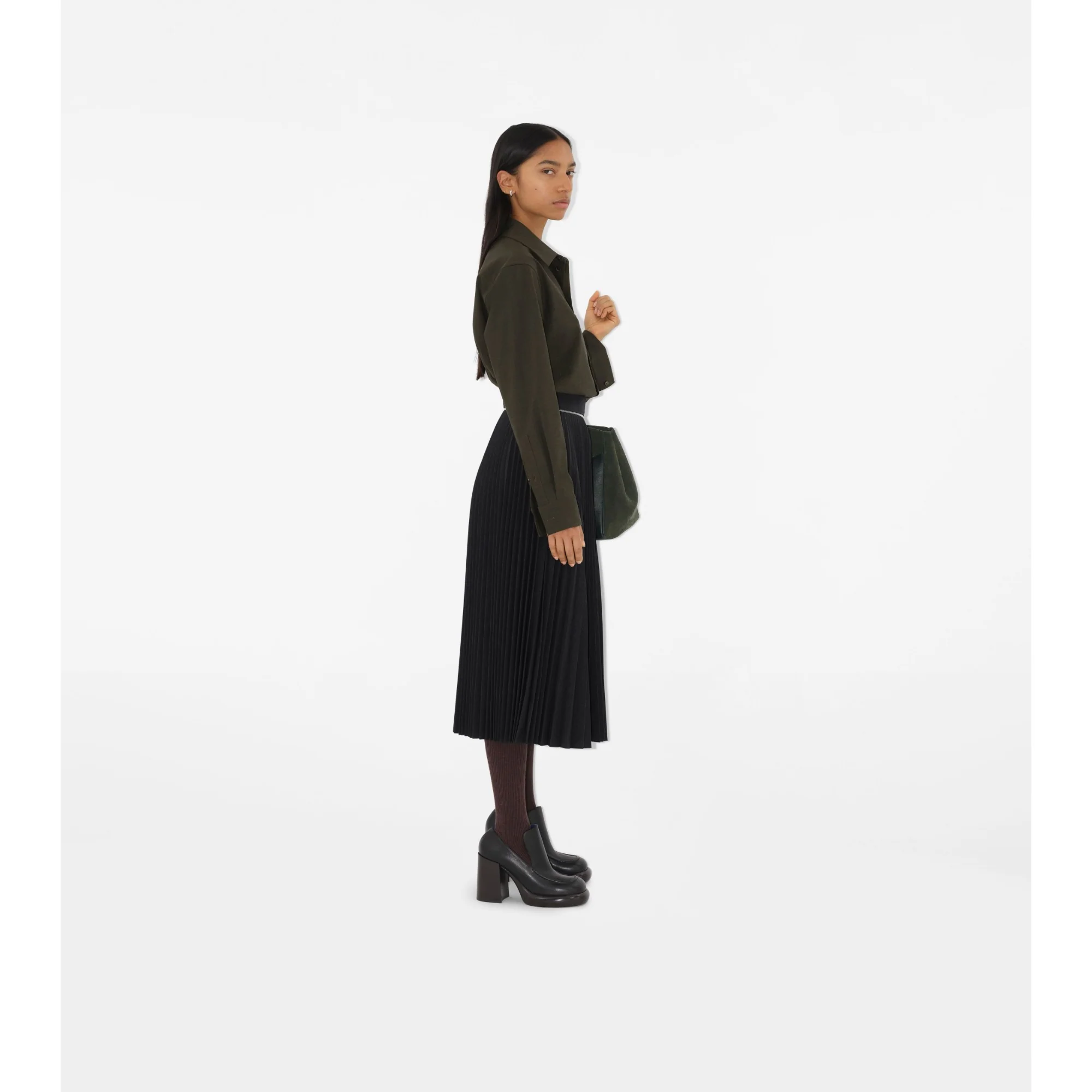 Stretch Wool Shirt - Snug Melange - Image 3