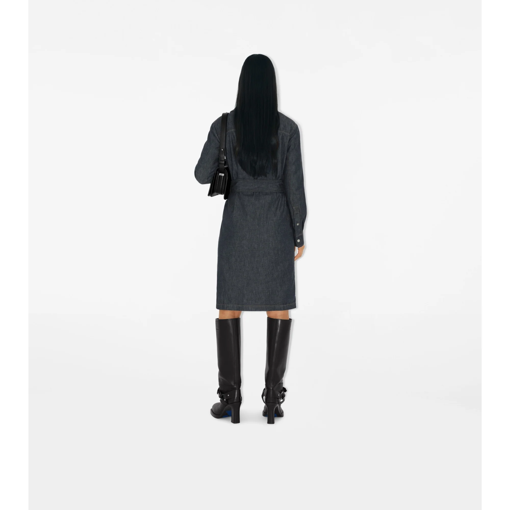 Denim Dress - Denim Blue - Image 4