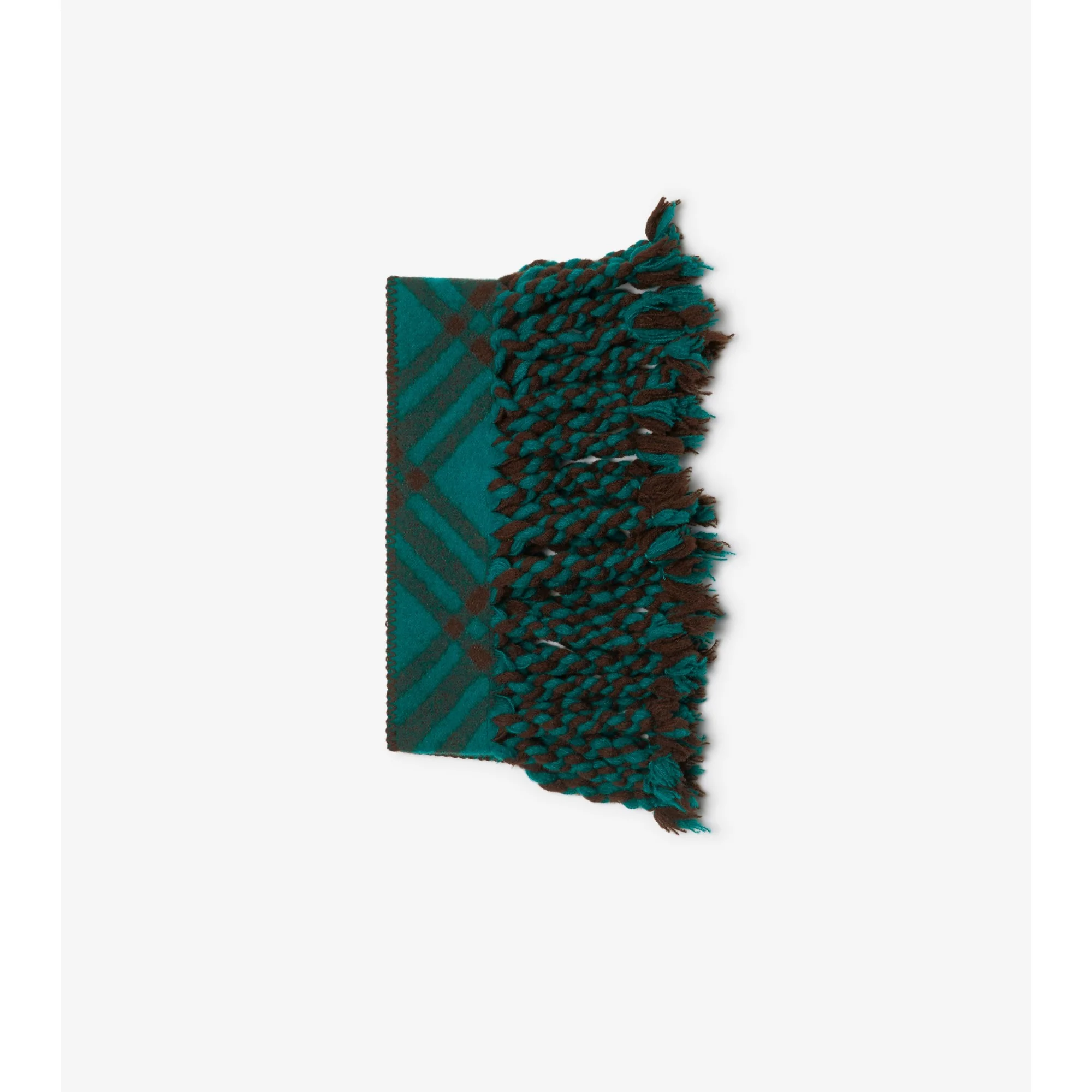 Skinny Check Wool Scarf - Snug - Image 6