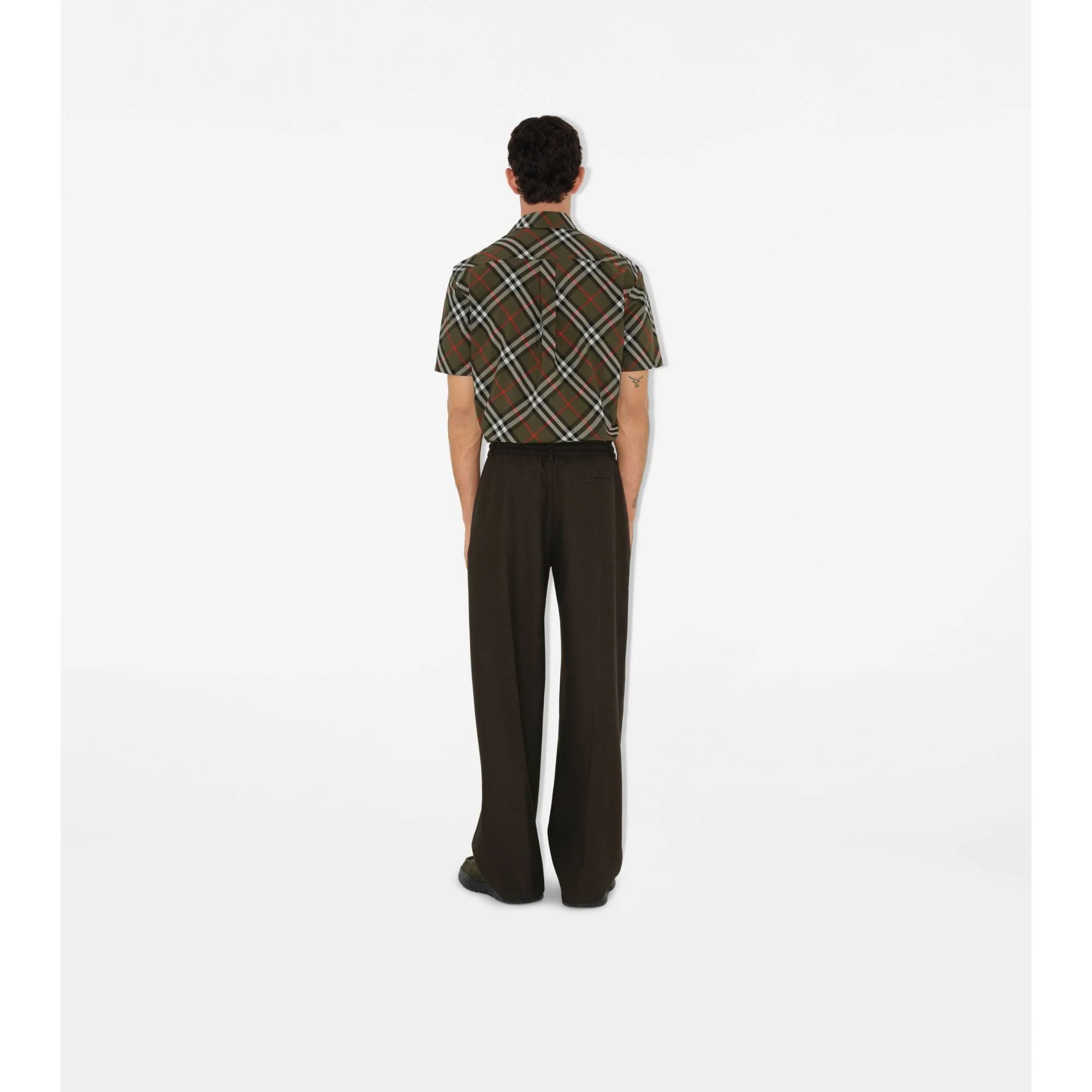 Check Cotton Shirt - Loch IP Check - Image 3