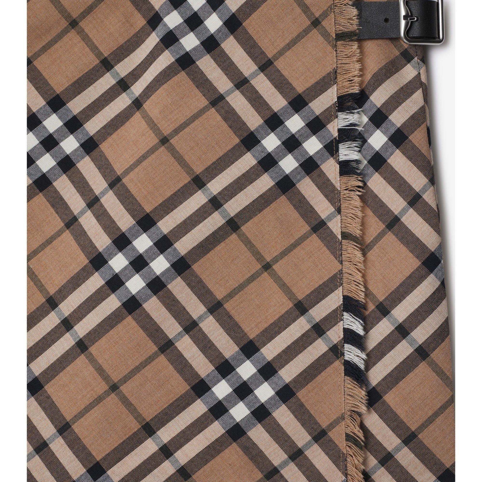 Check Wool Blend Mini Kilt - Linden IP Check - Image 6