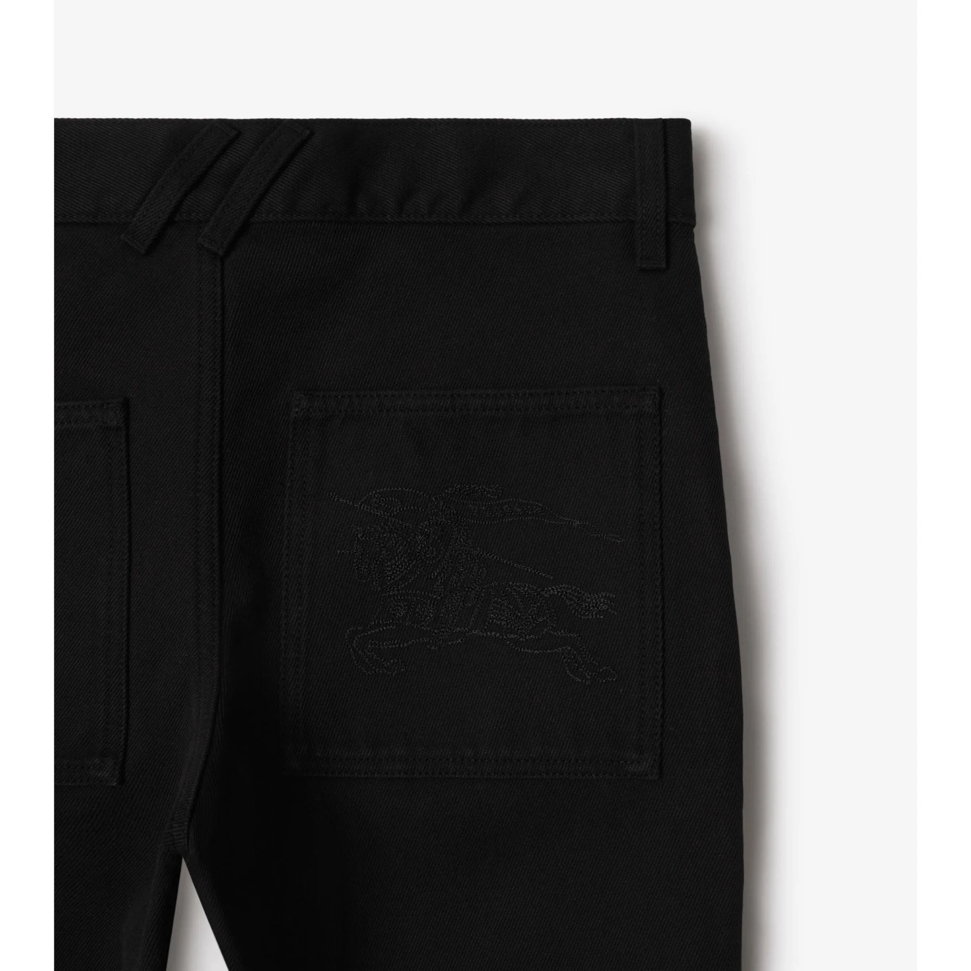 Slim Fit Jeans - Black - Image 5
