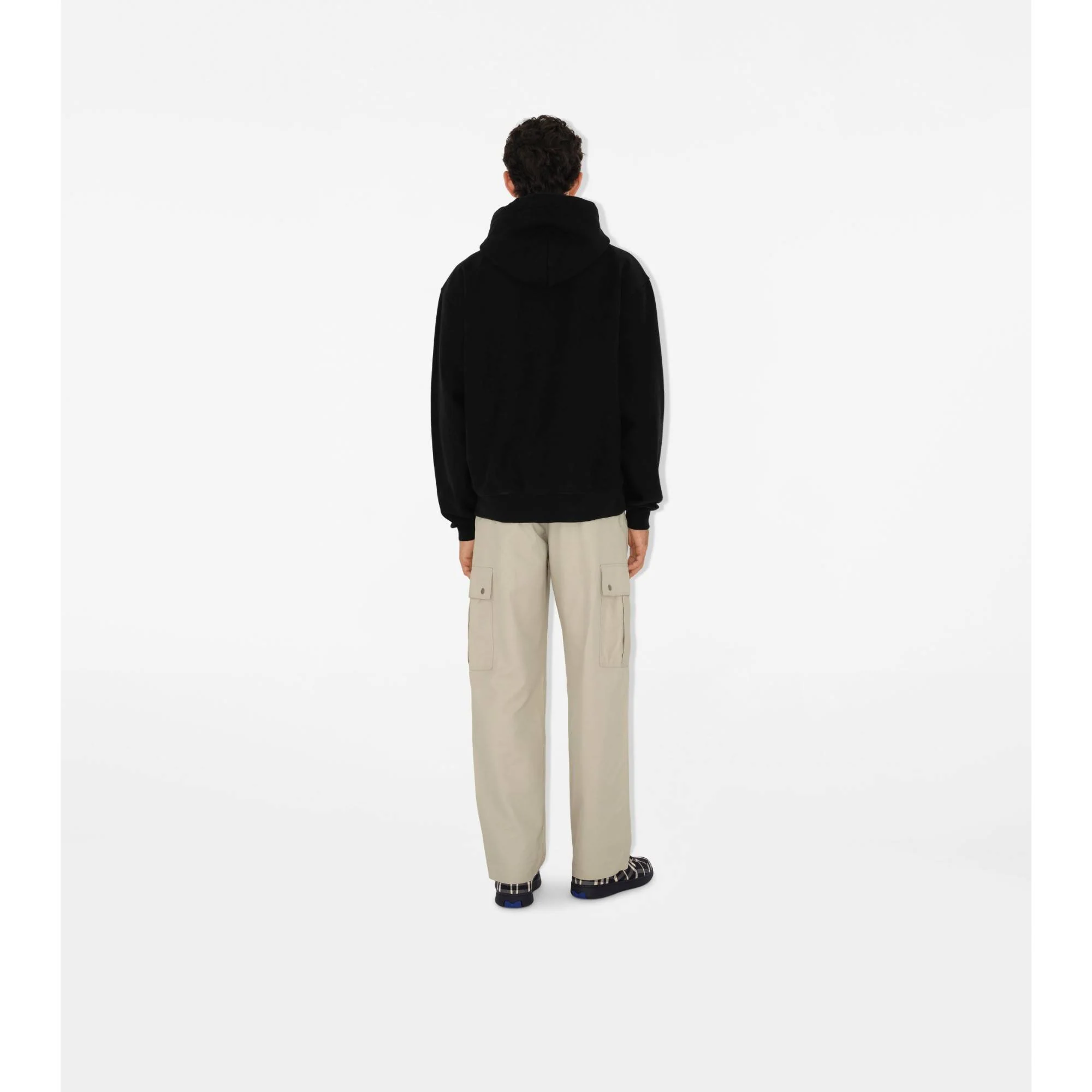 EKD Cotton Blend Hoodie - Black - Image 3