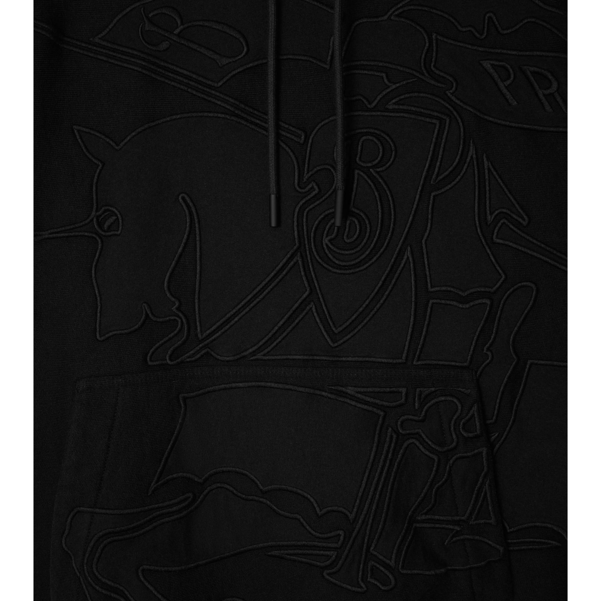 EKD Cotton Blend Hoodie - Black - Image 4