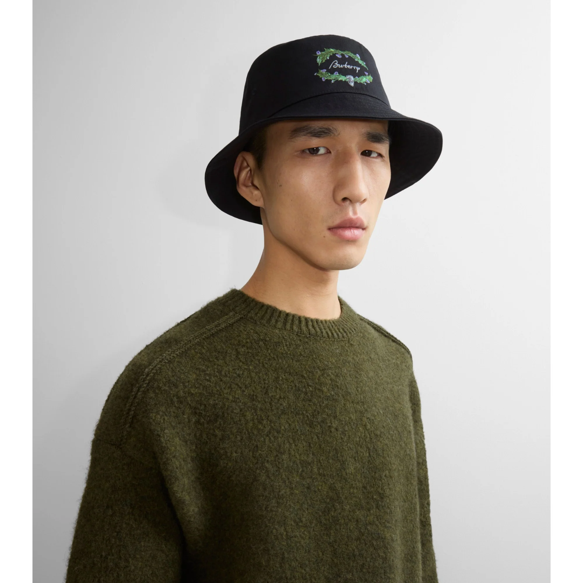 Thistle Logo Bucket Hat - Coal - Image 3