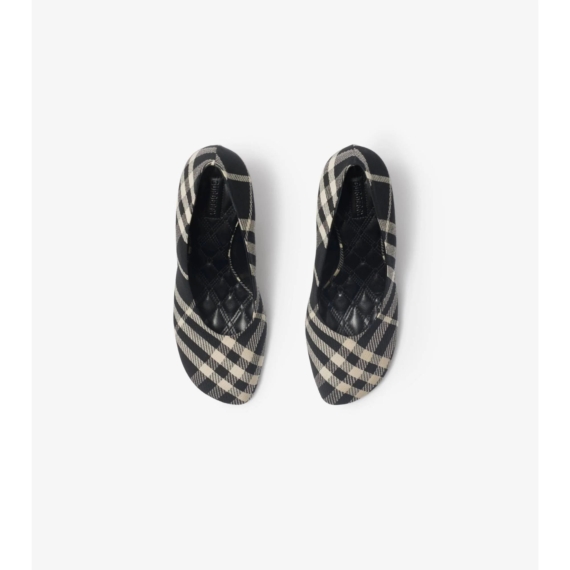 Check Baby High Pumps - Black/Calico IP Check - Image 5