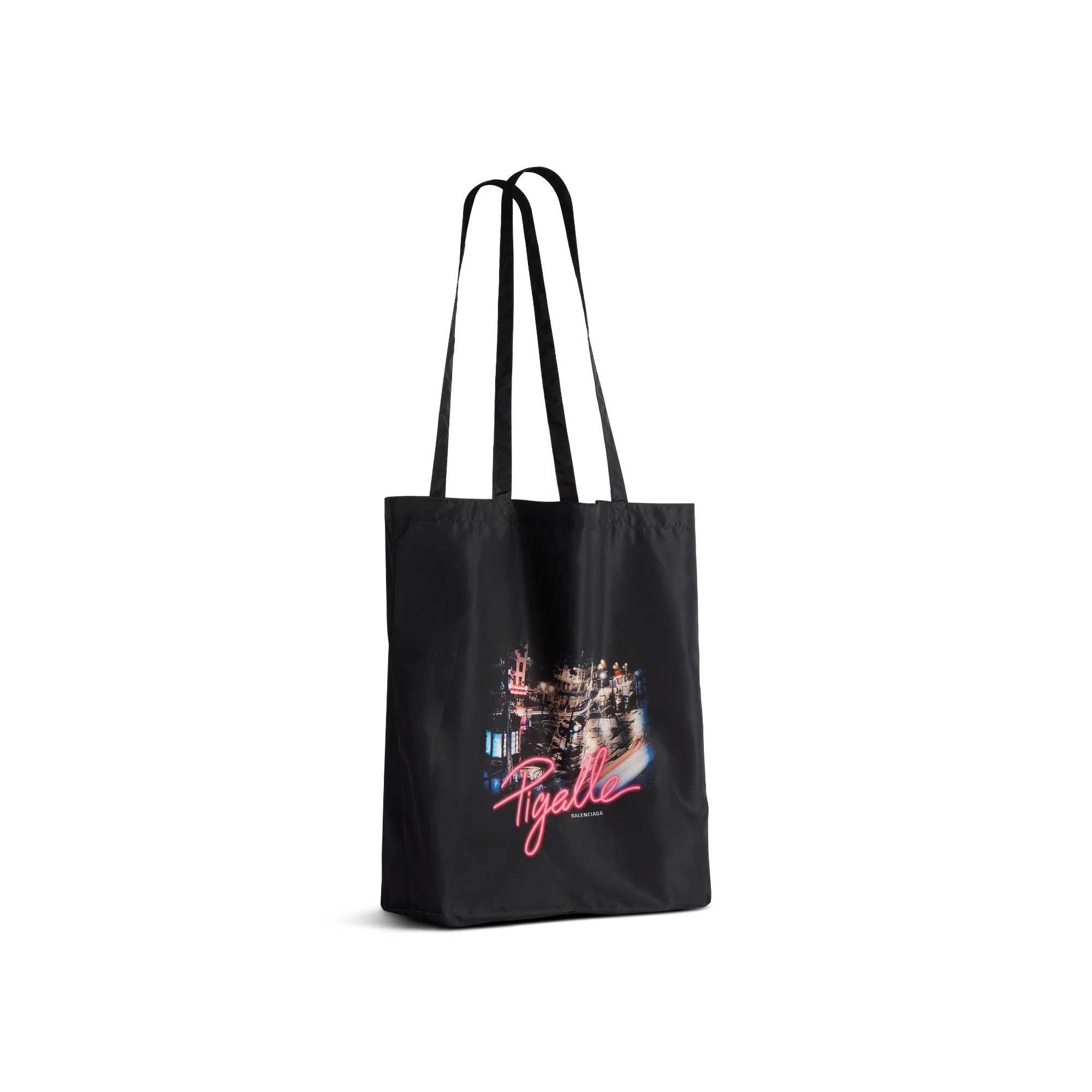 Souvenirs Shopping Tote M - Pink/Black - Image 4