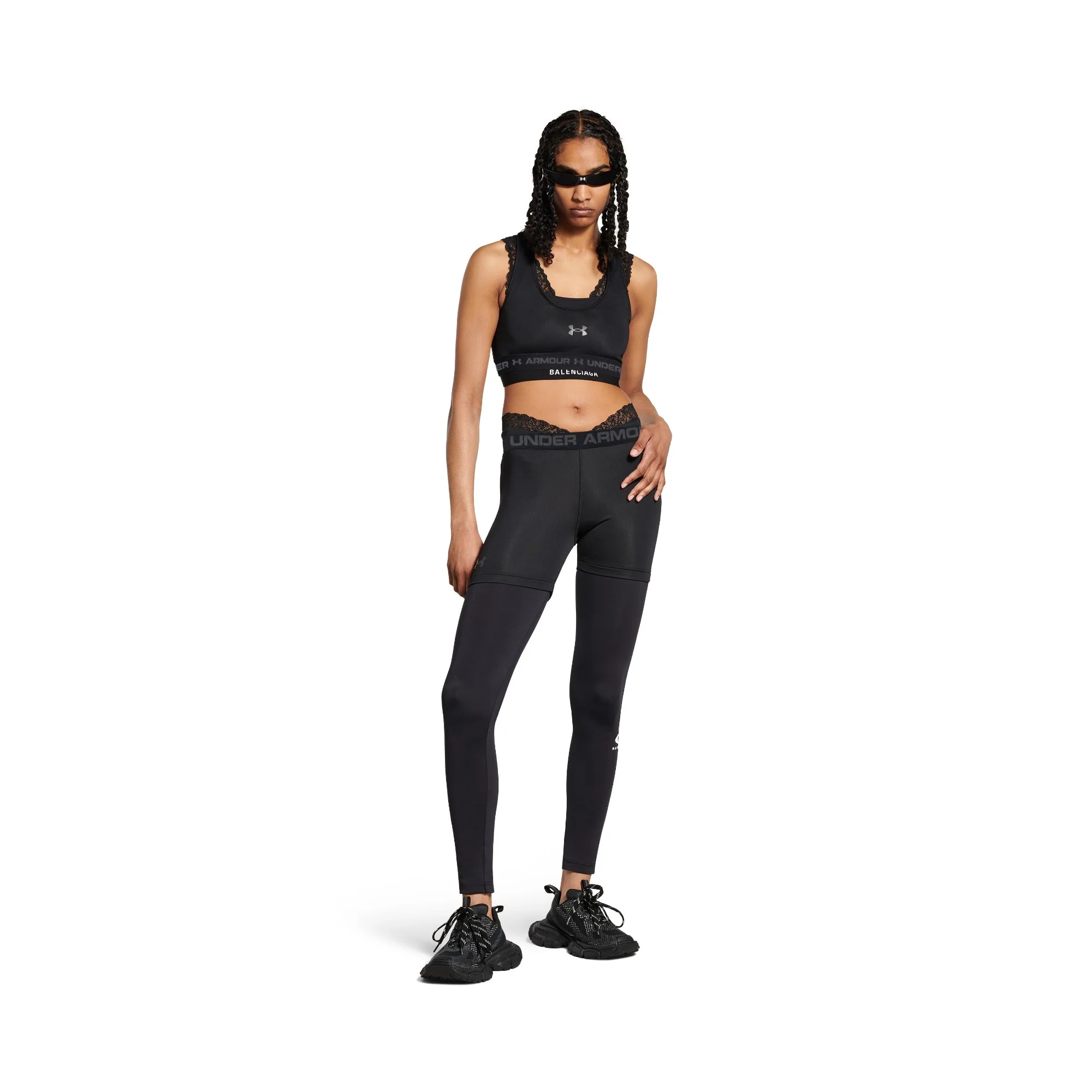 Under Armour Layered Leggings - Black - Image 3