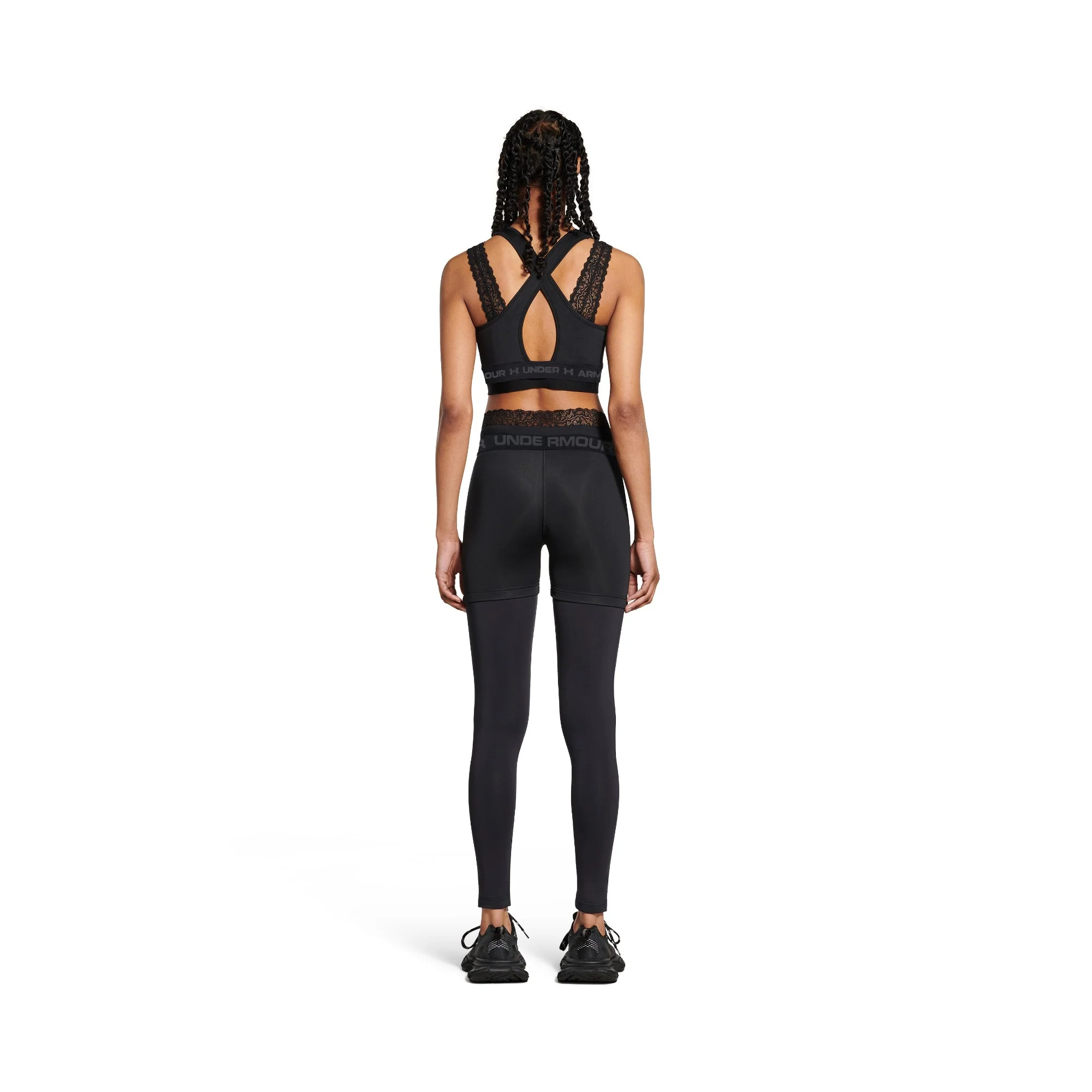 Under Armour Layered Leggings - Black - Image 4