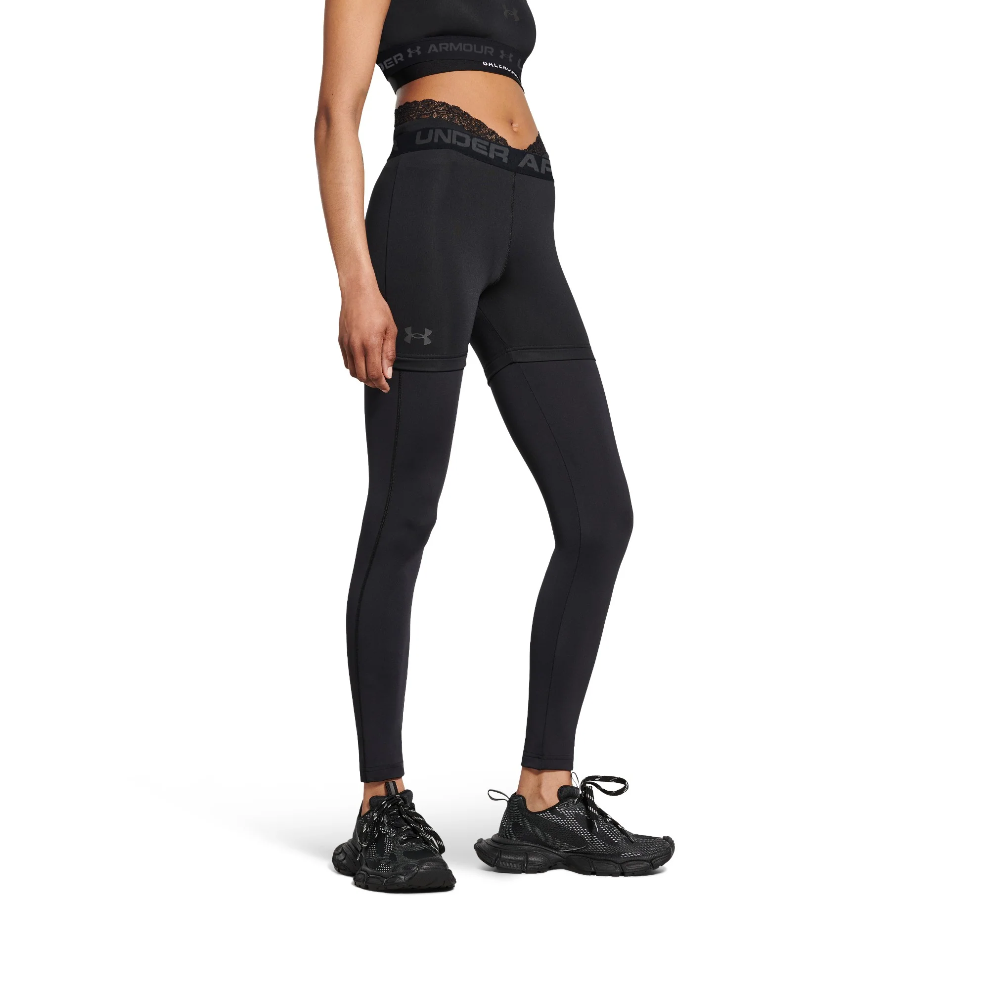 Under Armour Layered Leggings - Black - Image 6