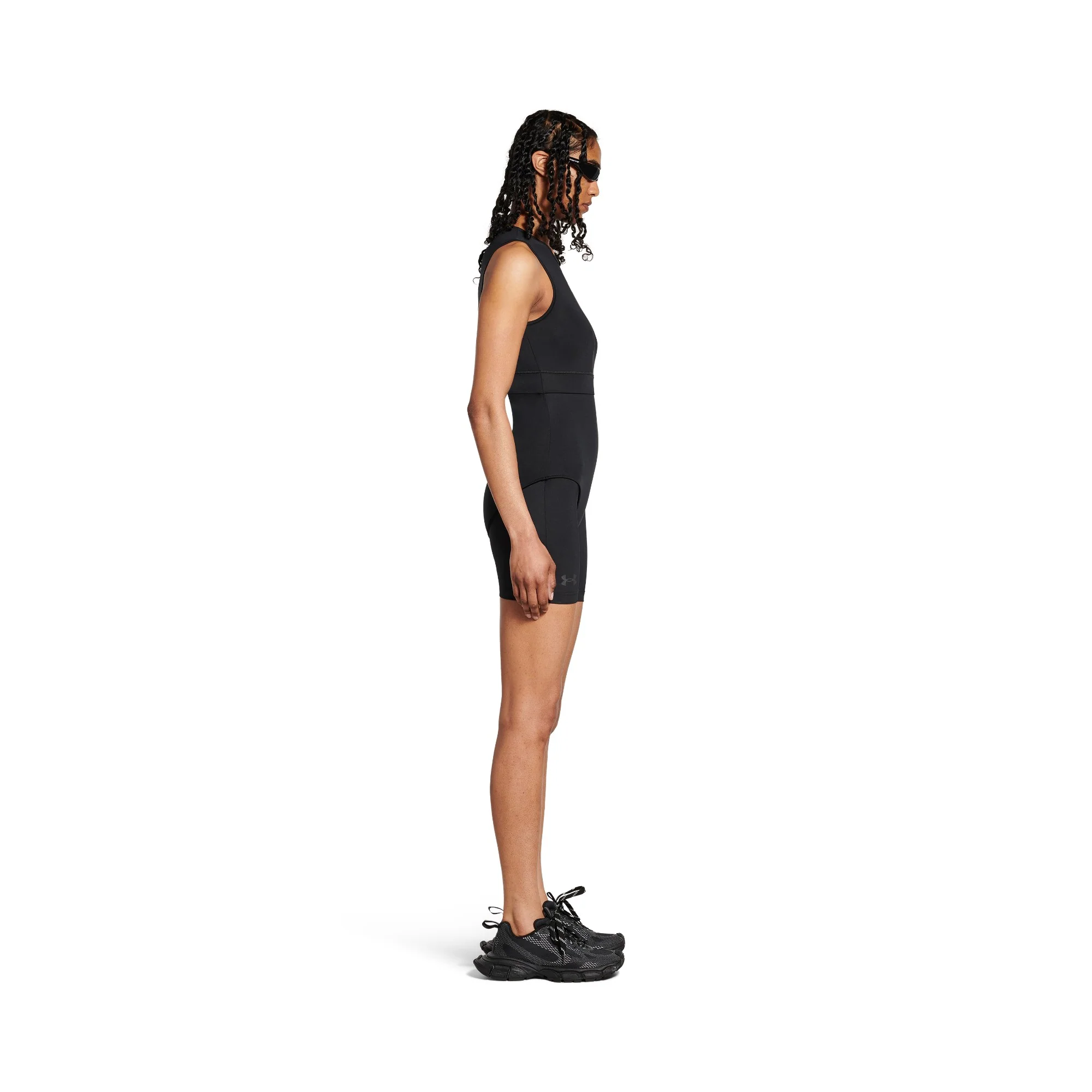 Under Armour Layered Cycling Bodysuit - Black - Image 6