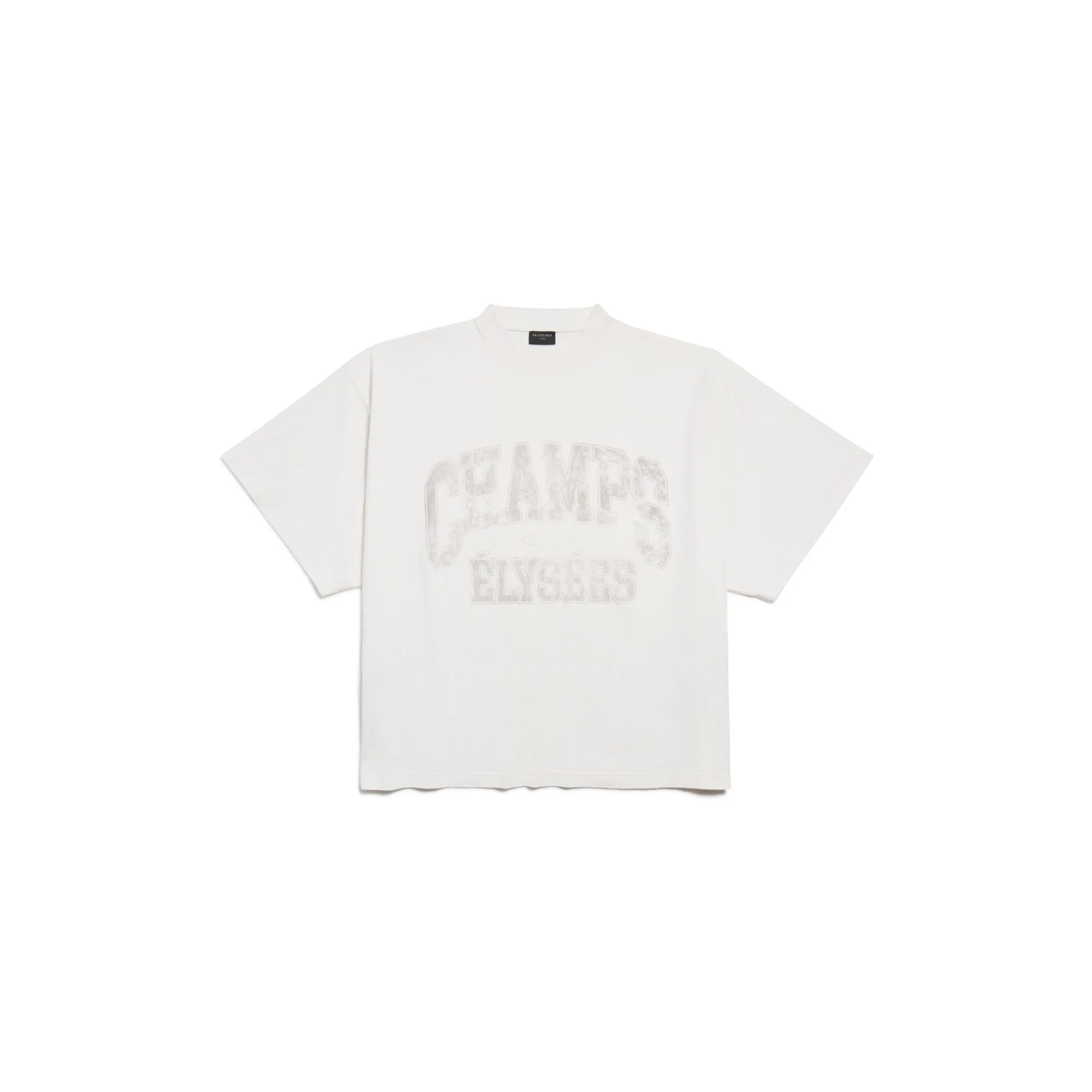 Short Sleevecropped T-Shirt - Off White