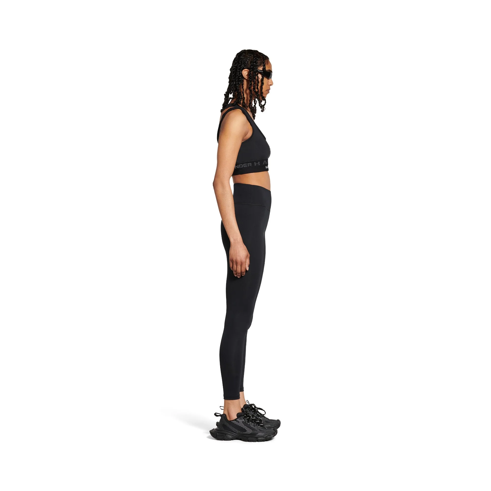 Under Armour Legging - Black/White - Image 5