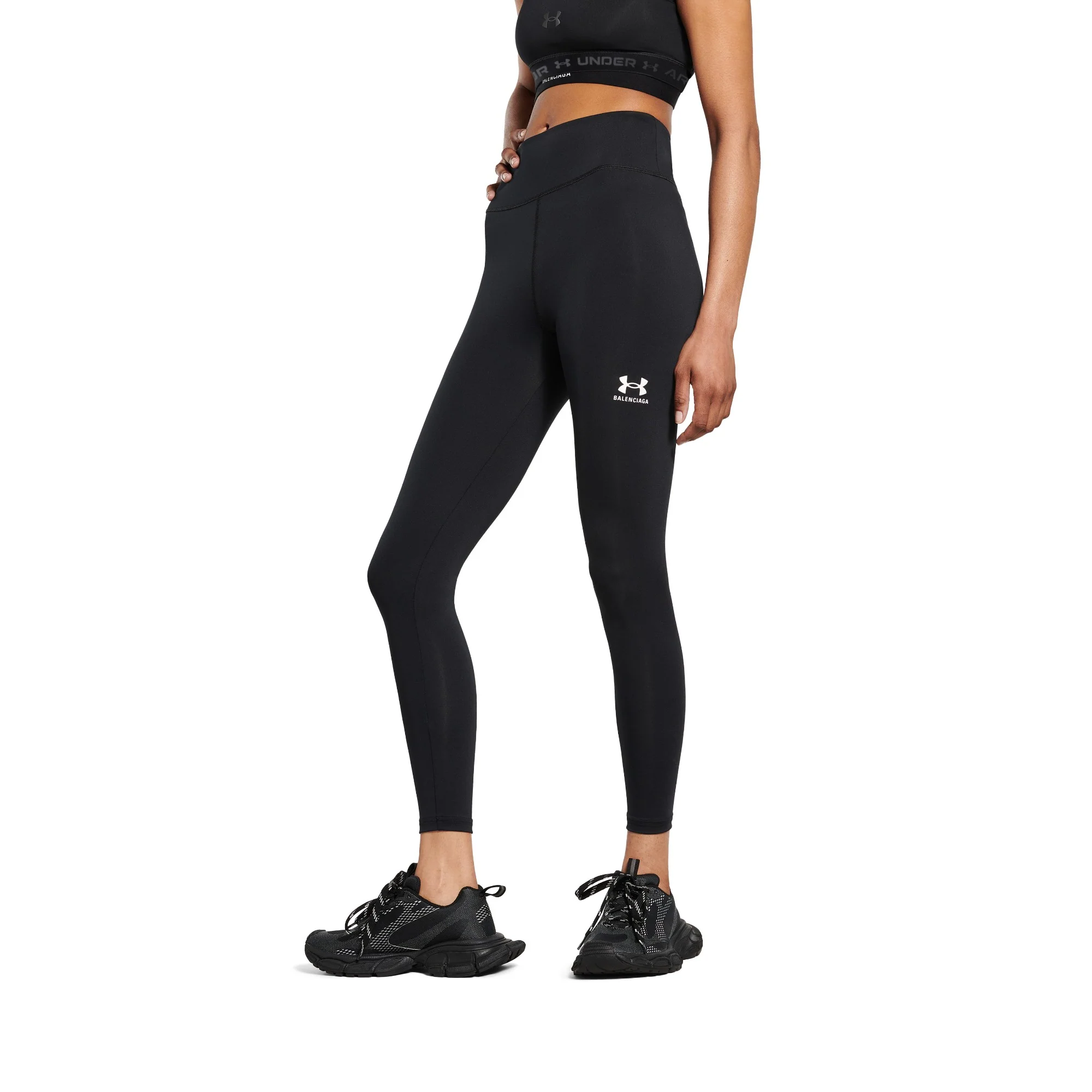 Under Armour Legging - Black/White - Image 6
