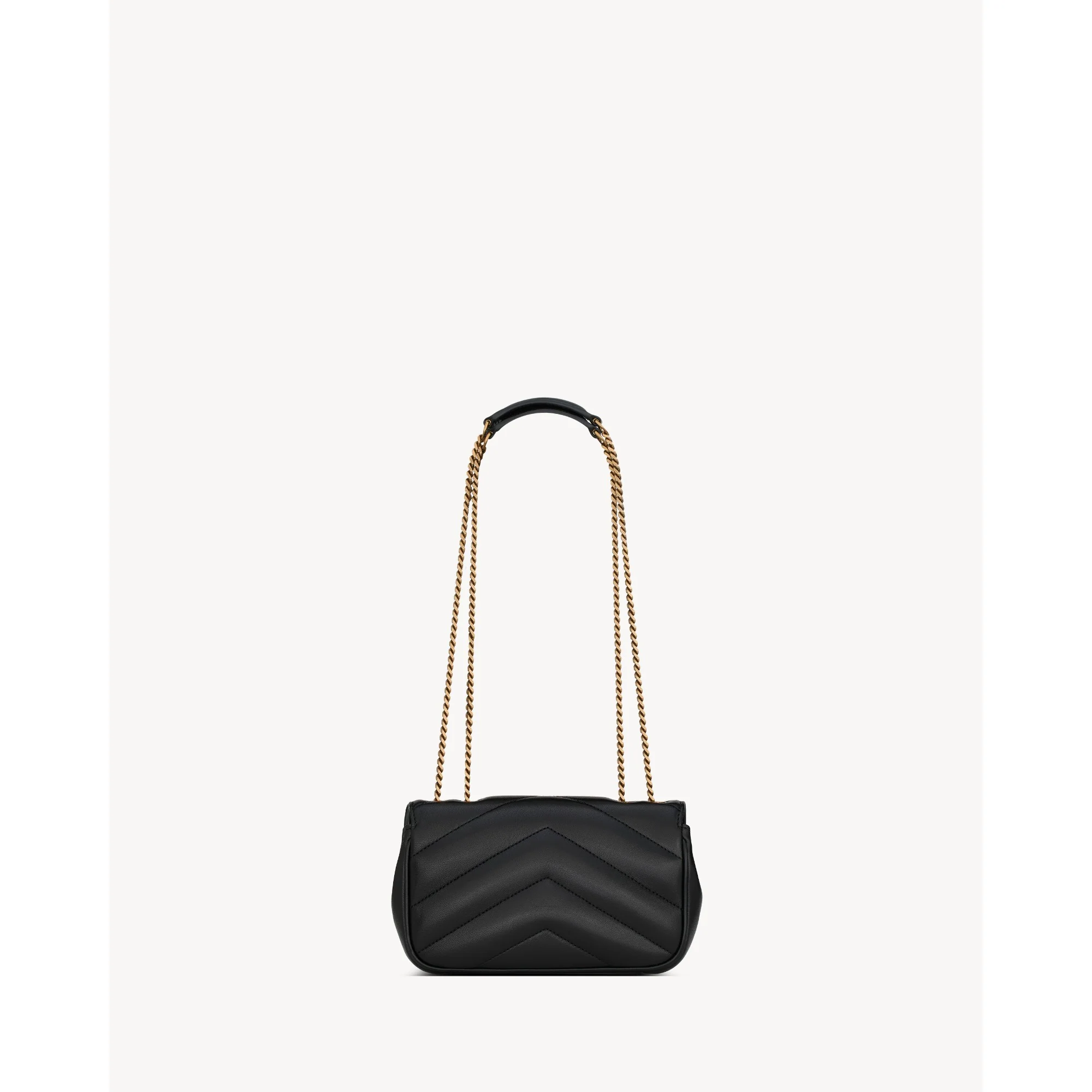 Mini Loulou Chain Bag - Nero - Image 2