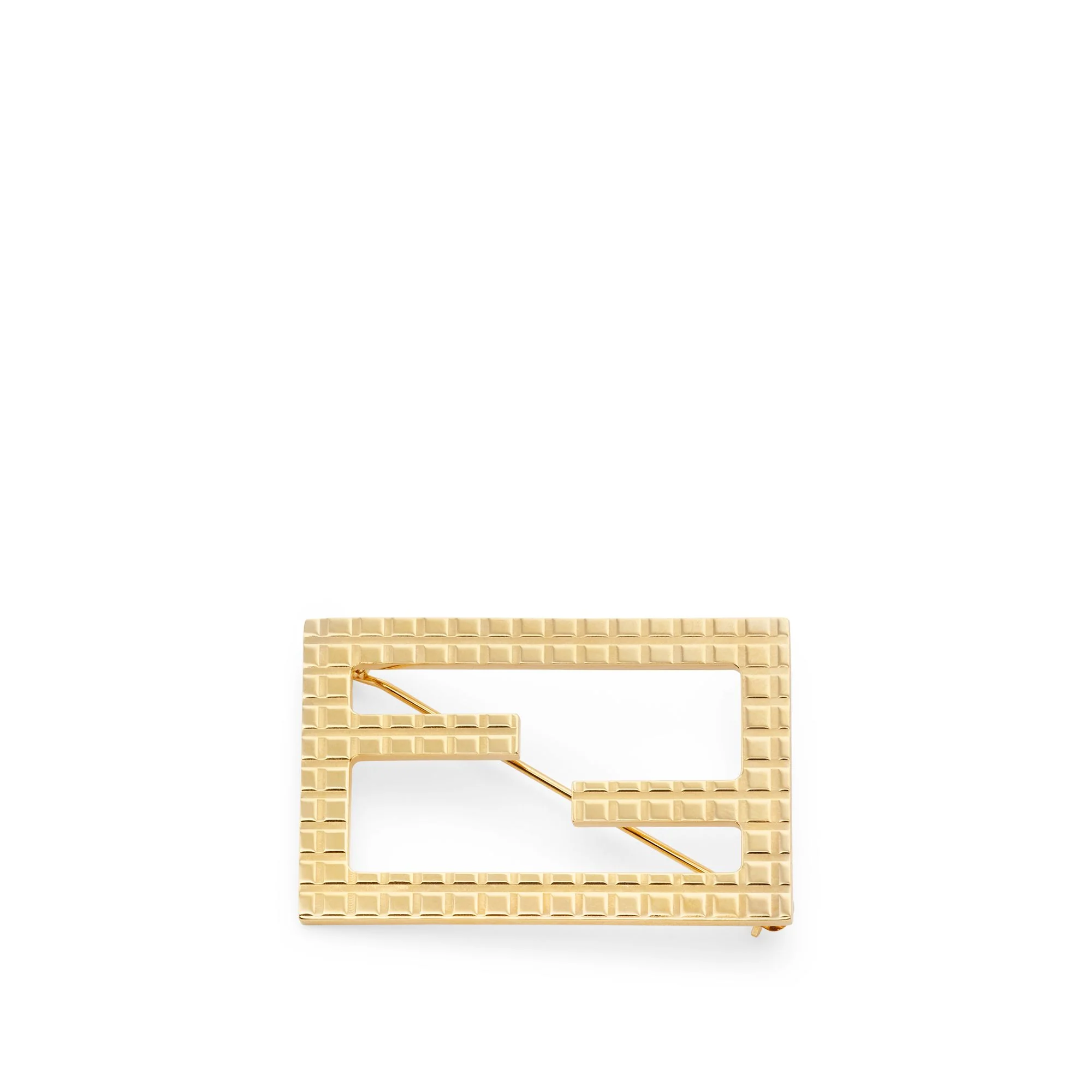 Women's Brooch Baguette - Soft Gold