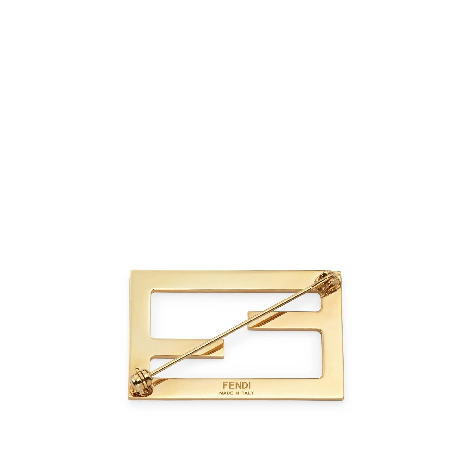 Women's Brooch Baguette - Soft Gold - Image 2