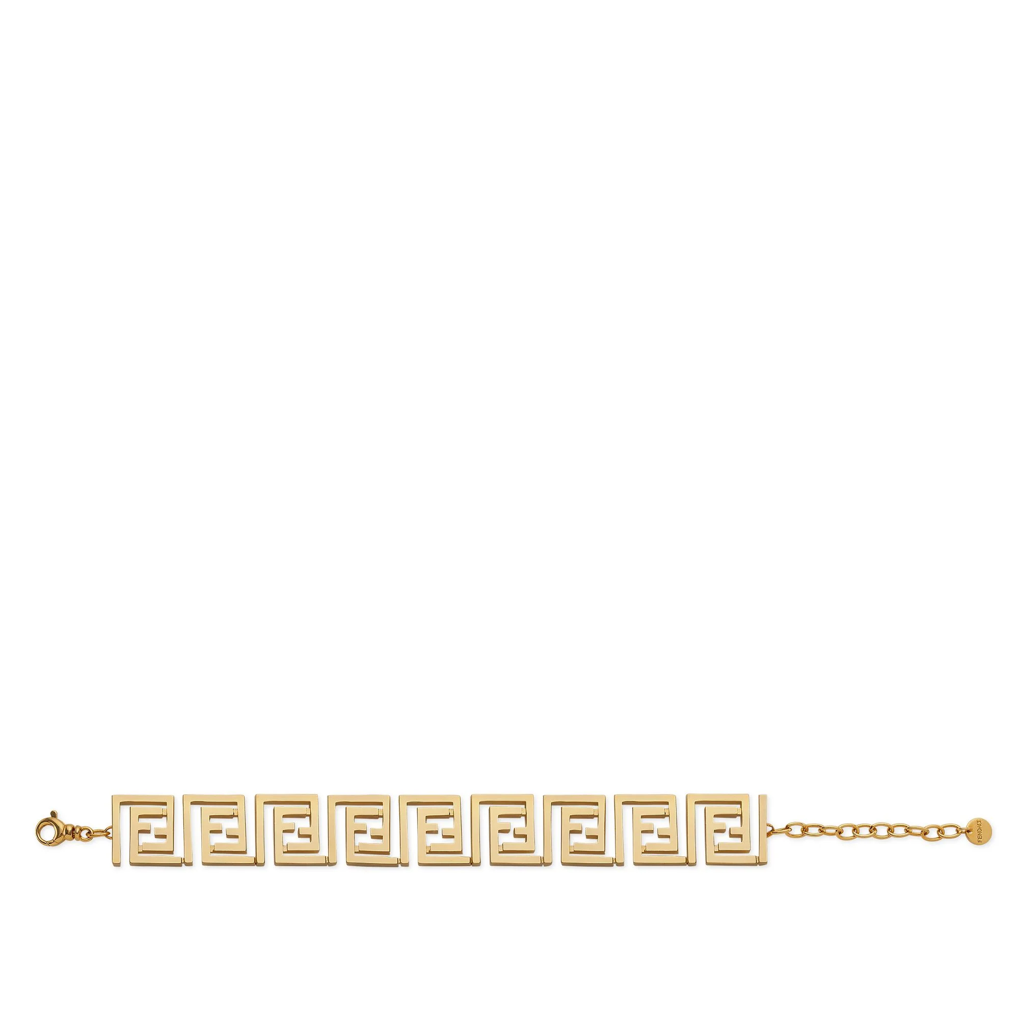 Women's Seasonal Capsule Small FF Greek Bracelet - Soft Gold