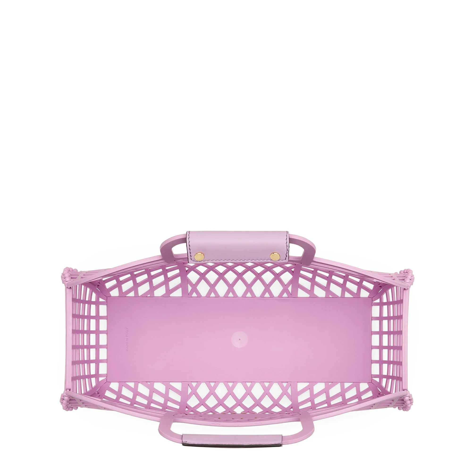 Women's Fendi Basket Medium - Light Purple - Image 4
