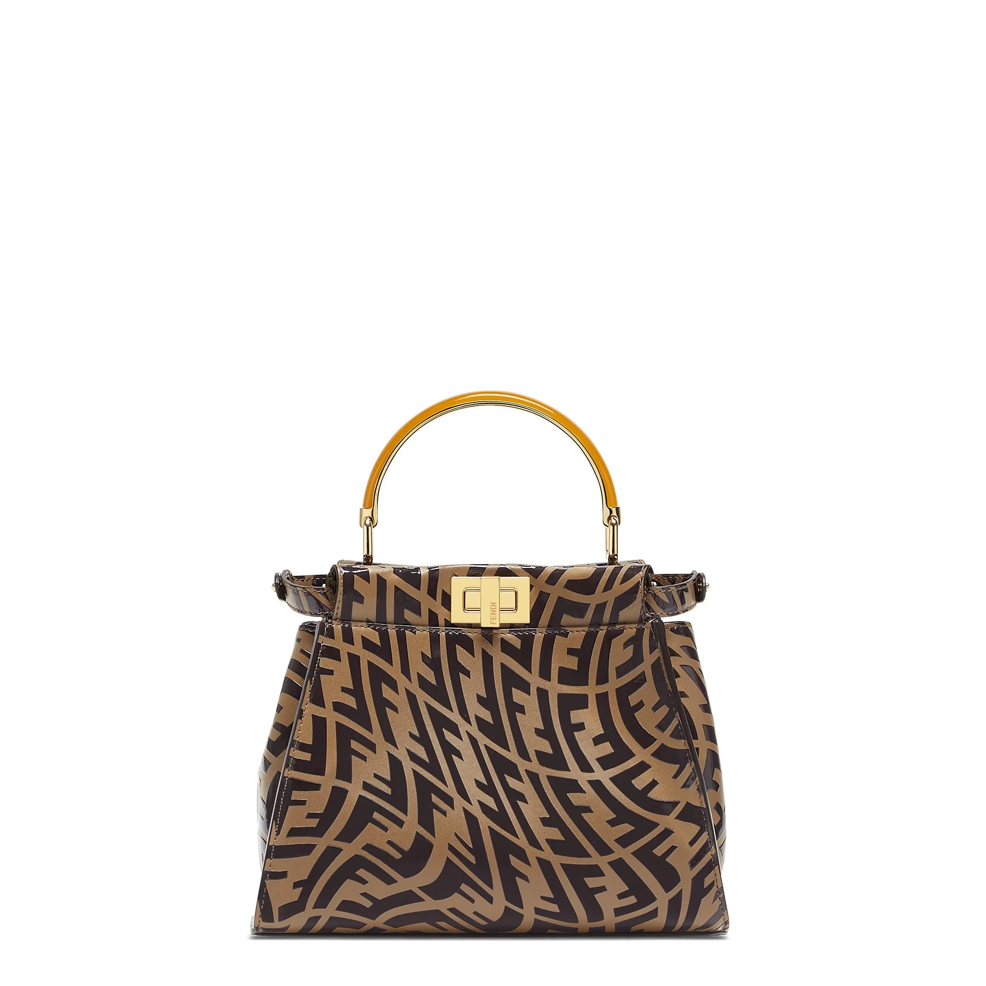 Women's Peekaboo Mini - Mud + Ebony + Soft Gold - Image 3