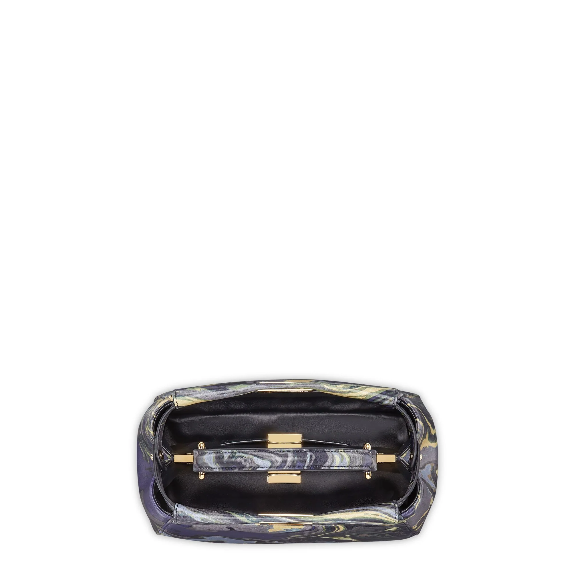 Women's Peekaboo Mini - Blue + Multicolor + Soft Gold - Image 4