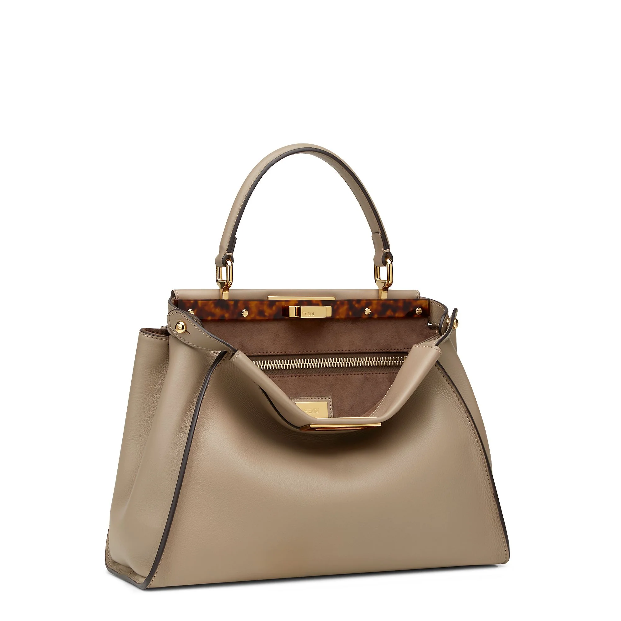 Women's Peekaboo Medium - Dove + Soft Gold - Image 2