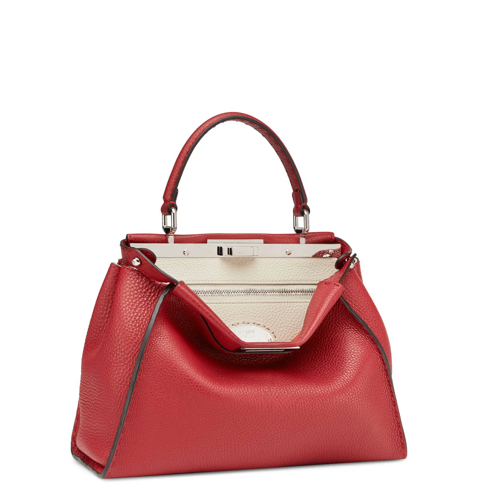 Women's Peekaboo Medium - Red + Camelia + Palladium - Image 2