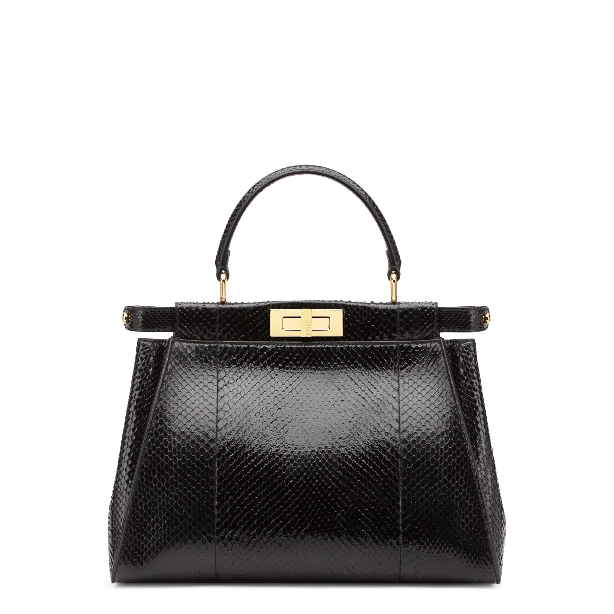 Women's Peekaboo Medium - Black + Soft Gold