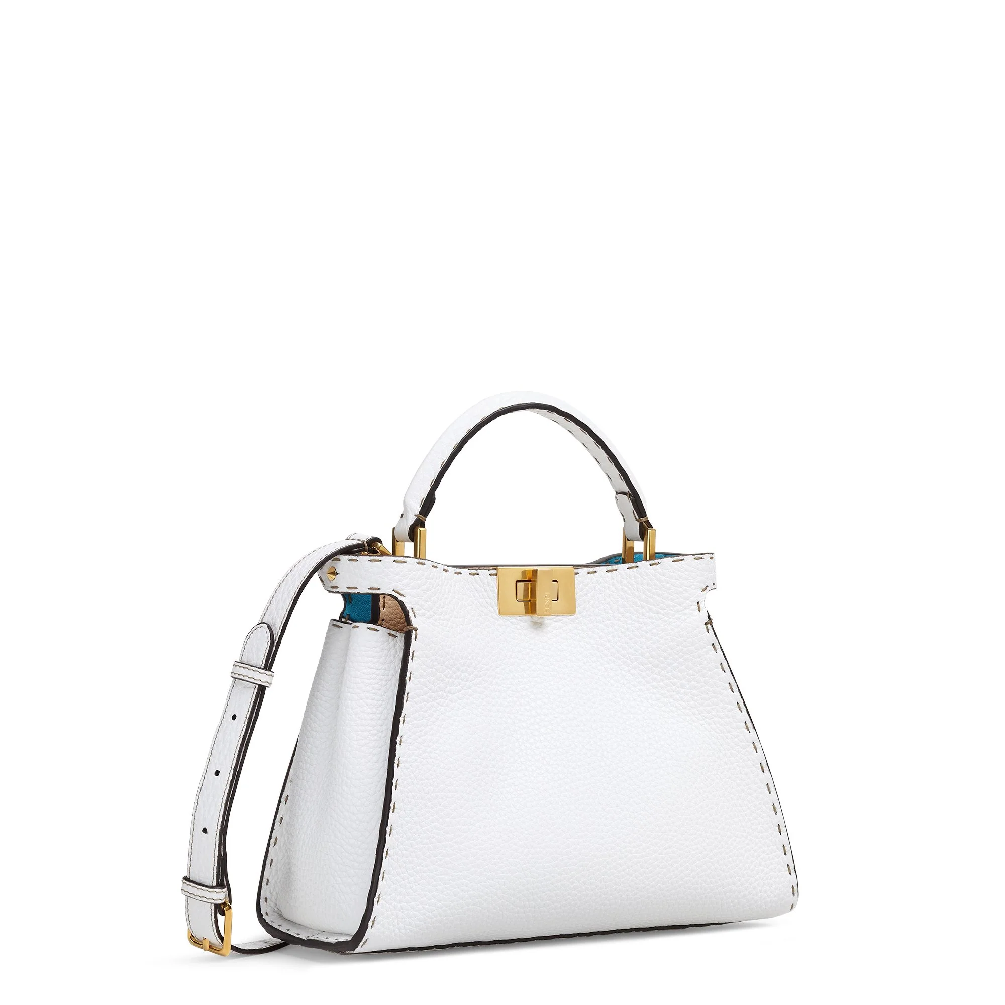 Women's Peekaboo Essentially - White + Papyrus + Pool + Retro Gold - Image 2