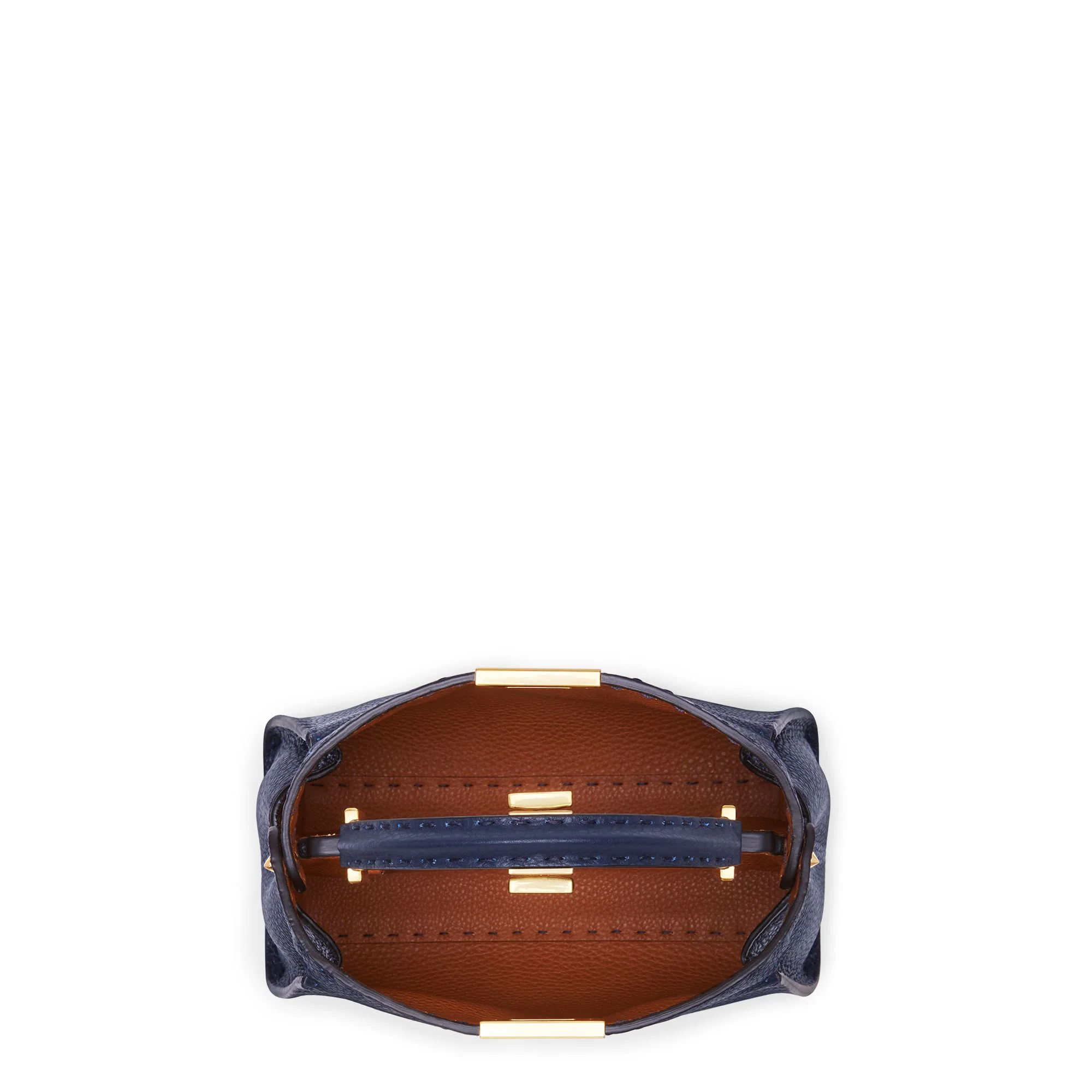 Women's Peekaboo Essentially - Indaco + Saddler + Retro Gold - Image 4