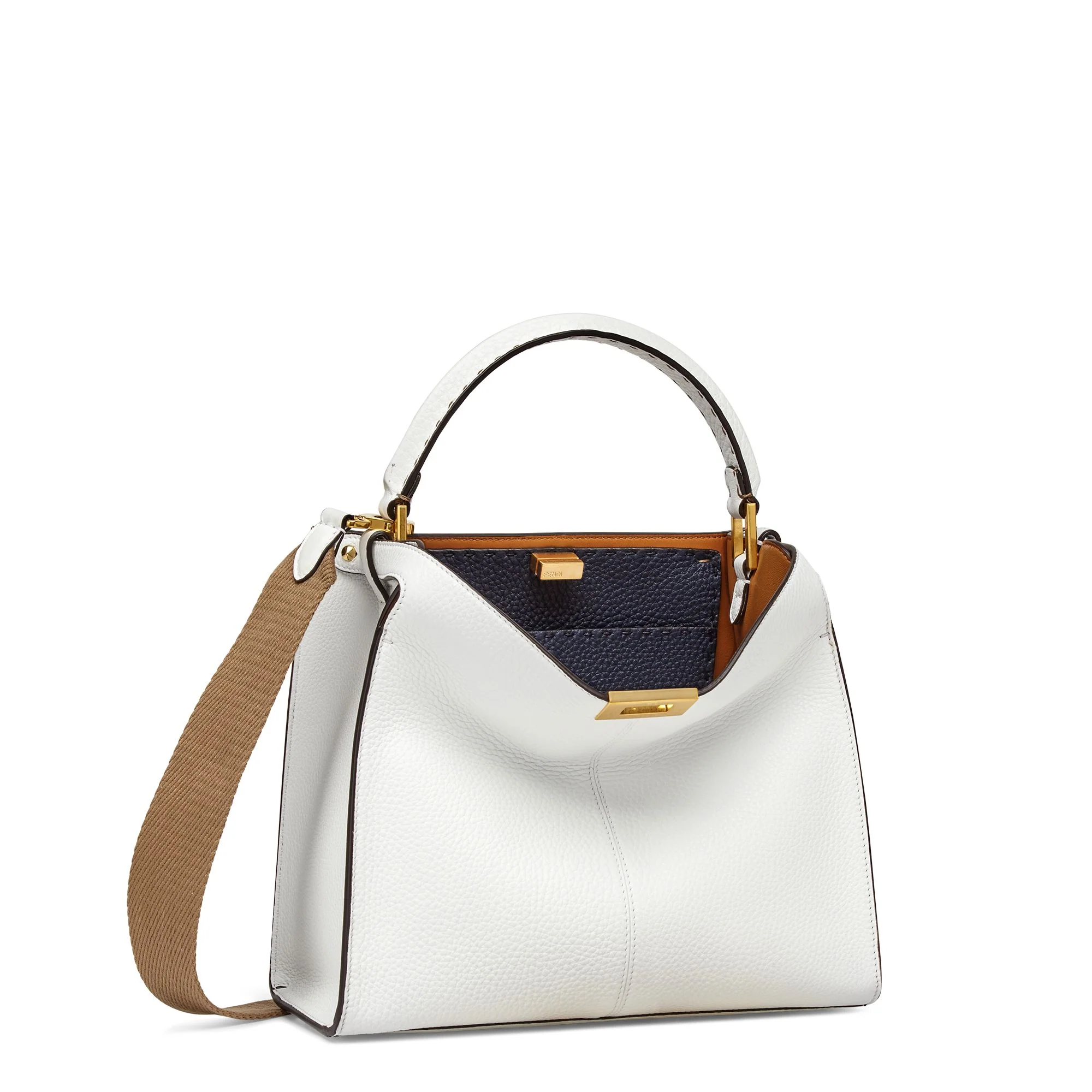 Women's Peekaboo XLite Medium - White + Indaco Blue + Vibrato Gold - Image 3