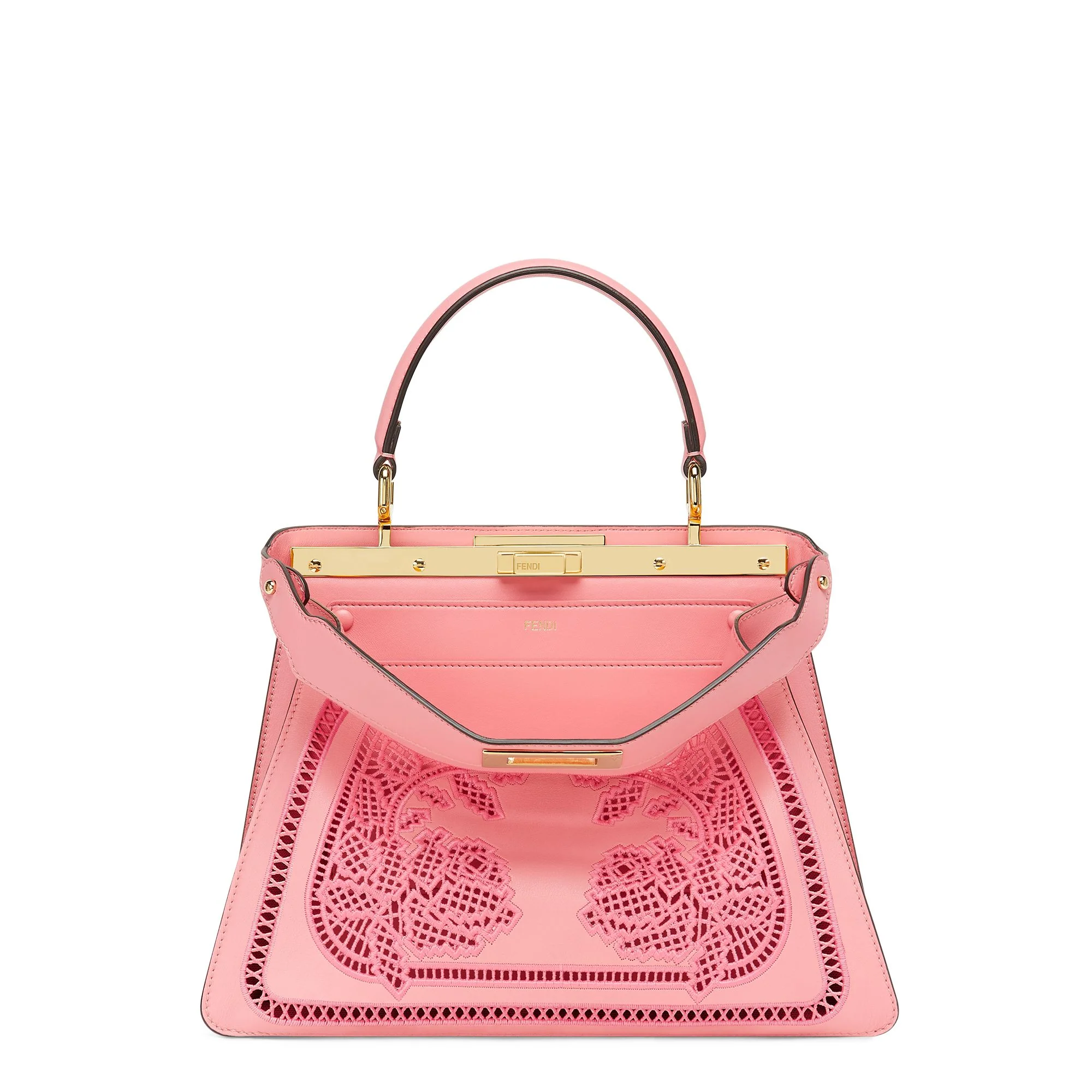Women's Peekaboo ISeeU Medium - Pink + Soft Gold