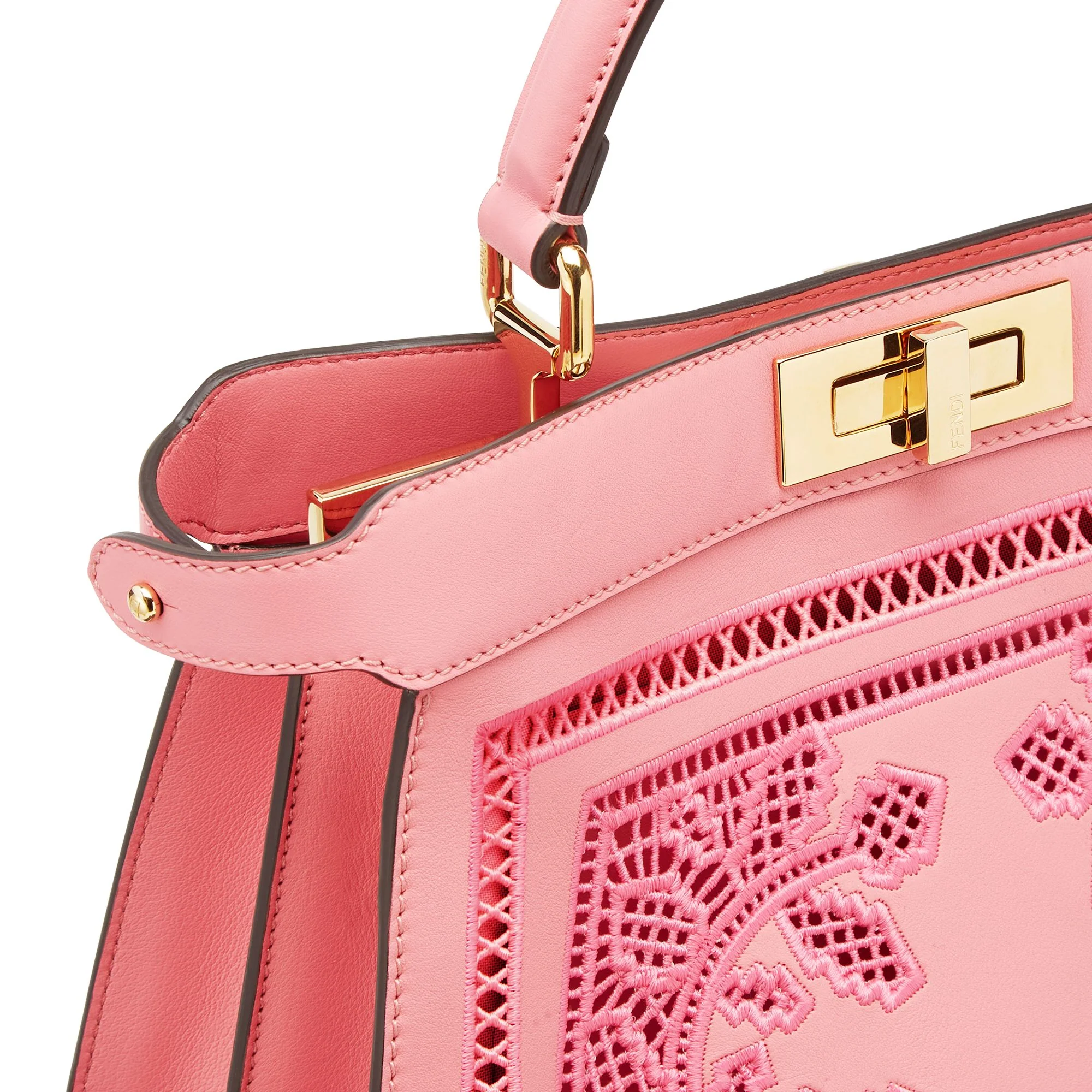 Women's Peekaboo ISeeU Medium - Pink + Soft Gold - Image 7