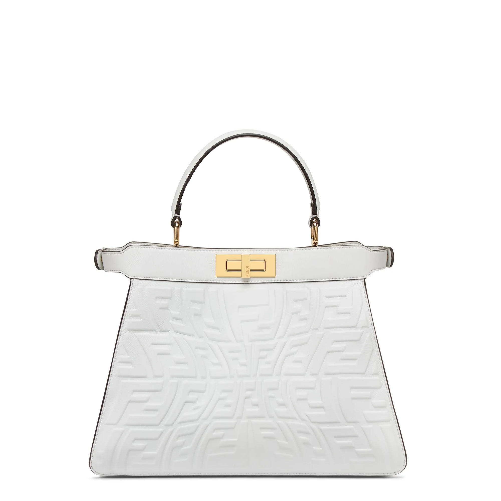 Women's Peekaboo ISeeU Medium - White + Multicolour + Light Gold - Image 4