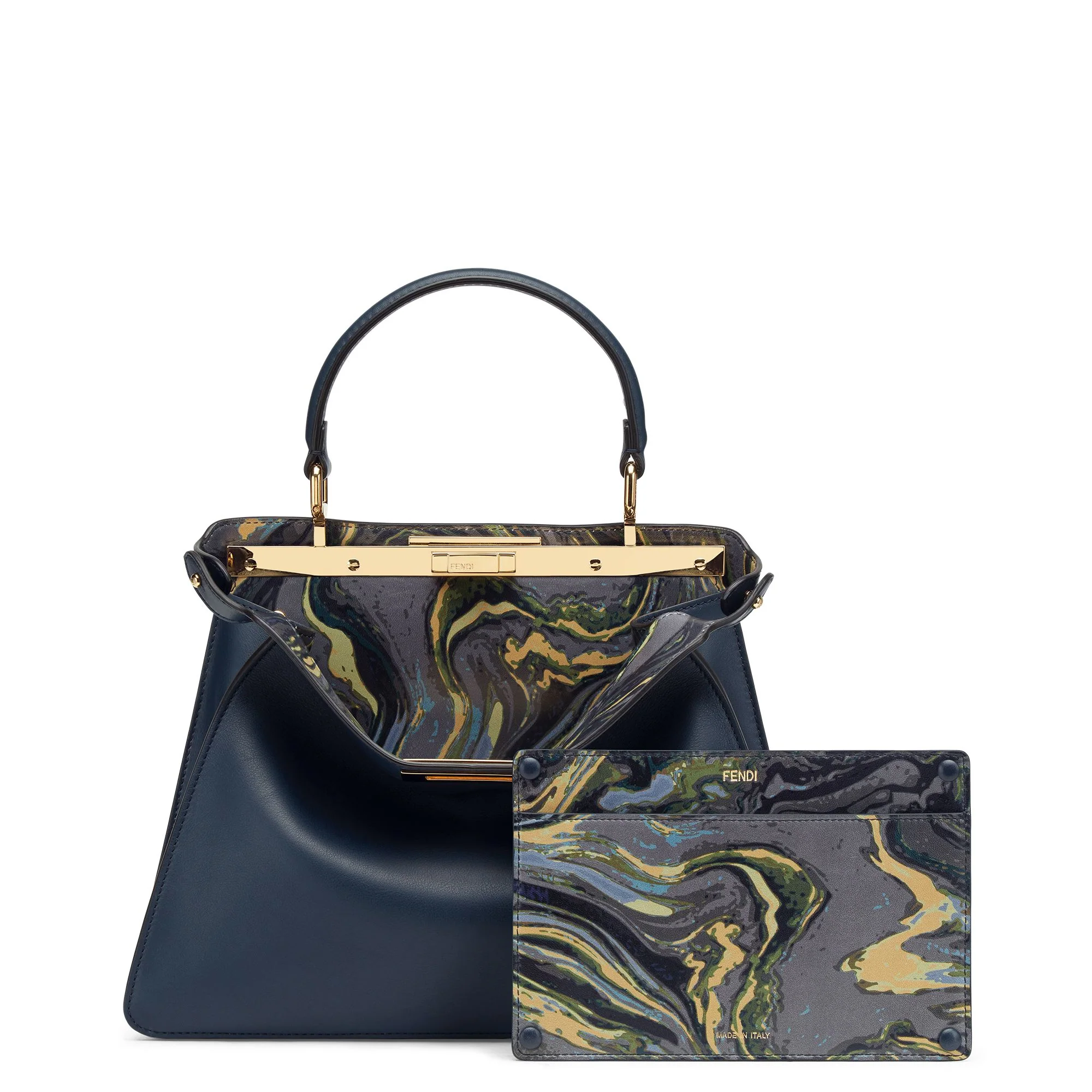 Women's Peekaboo ISeeU Medium - Midnight + Blu + Multicolor + Soft Gold - Image 3