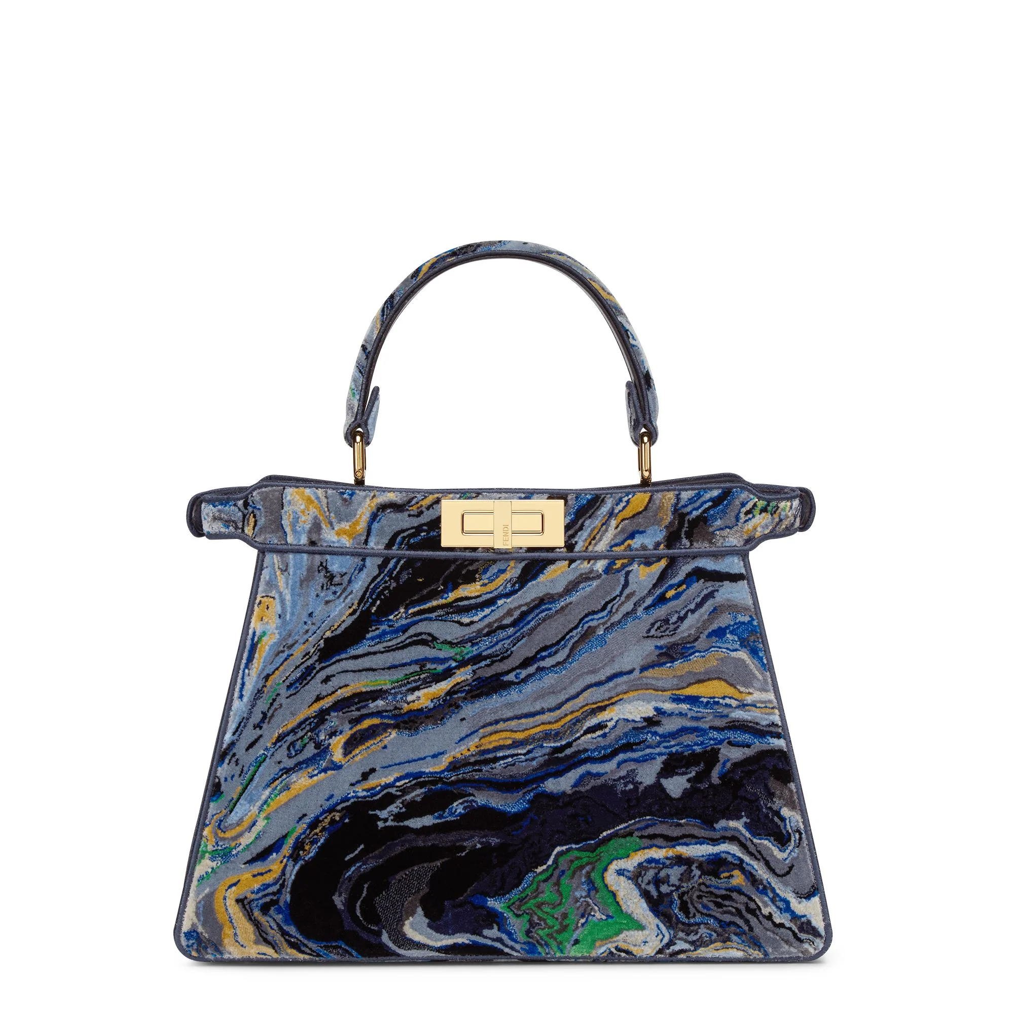 Women's Peekaboo ISeeU Medium - Blue + Multicolor + Soft Gold - Image 5